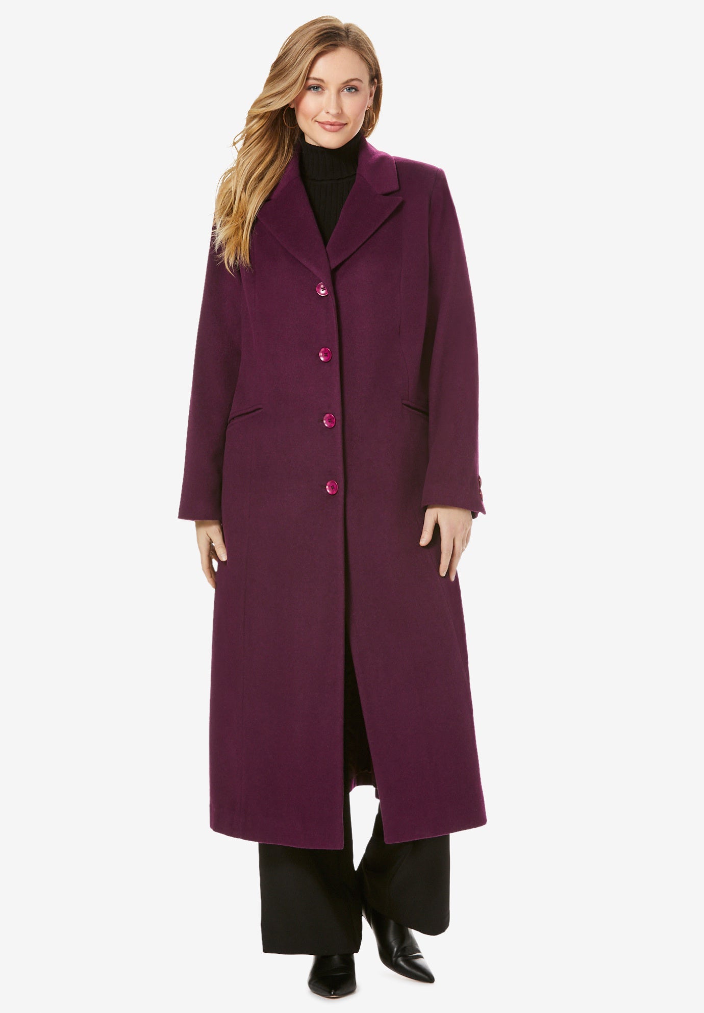 full length wool coats