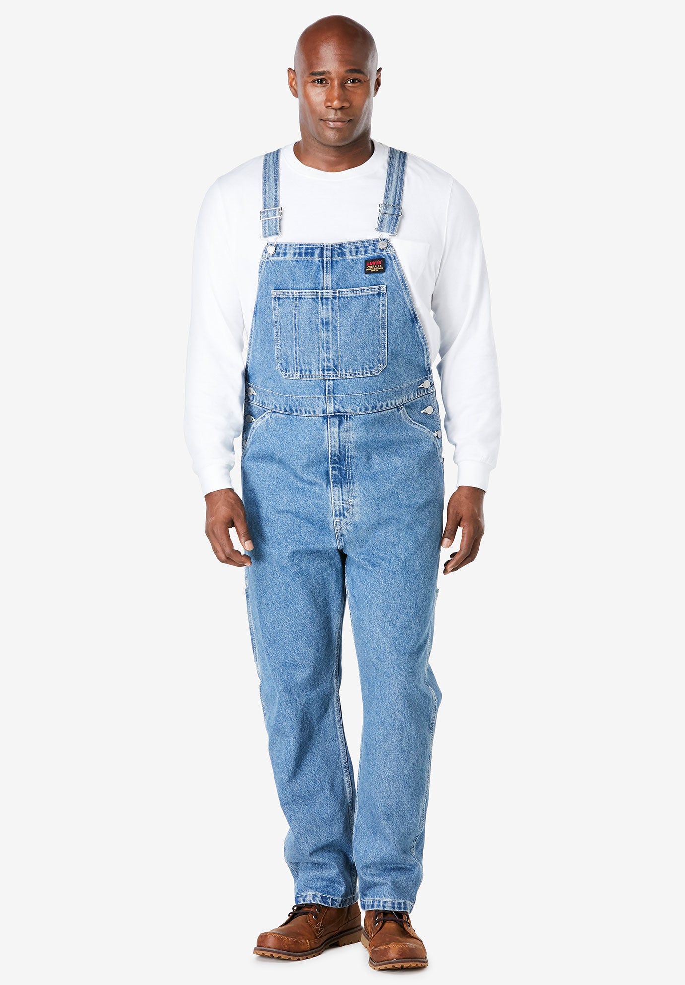 plus size levi overalls