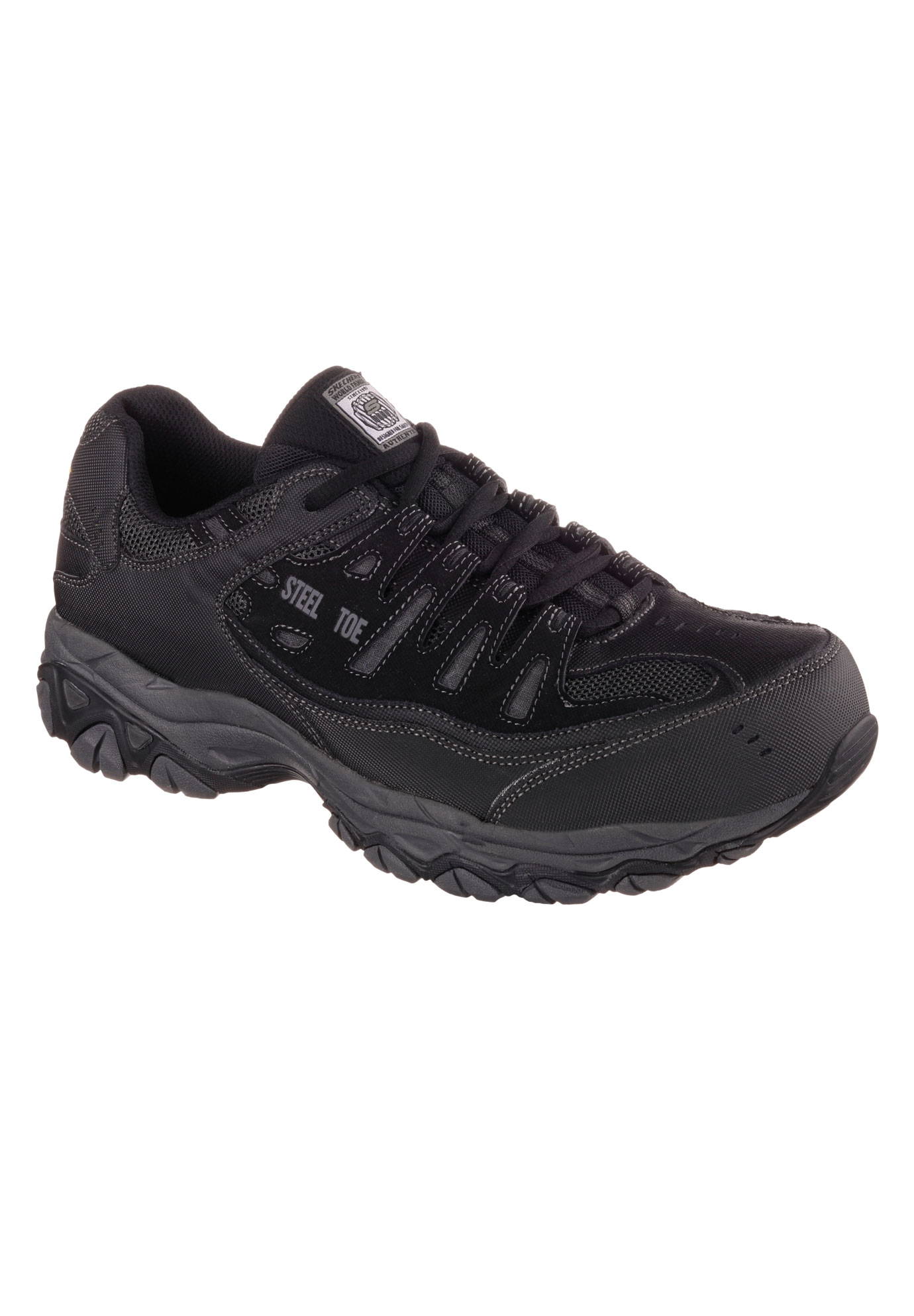 Skechers® Cankton Steel-Toe Shoes | Woman Within