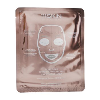 Rose Gold Brightening Facial Treatment Mask, Rose Gold