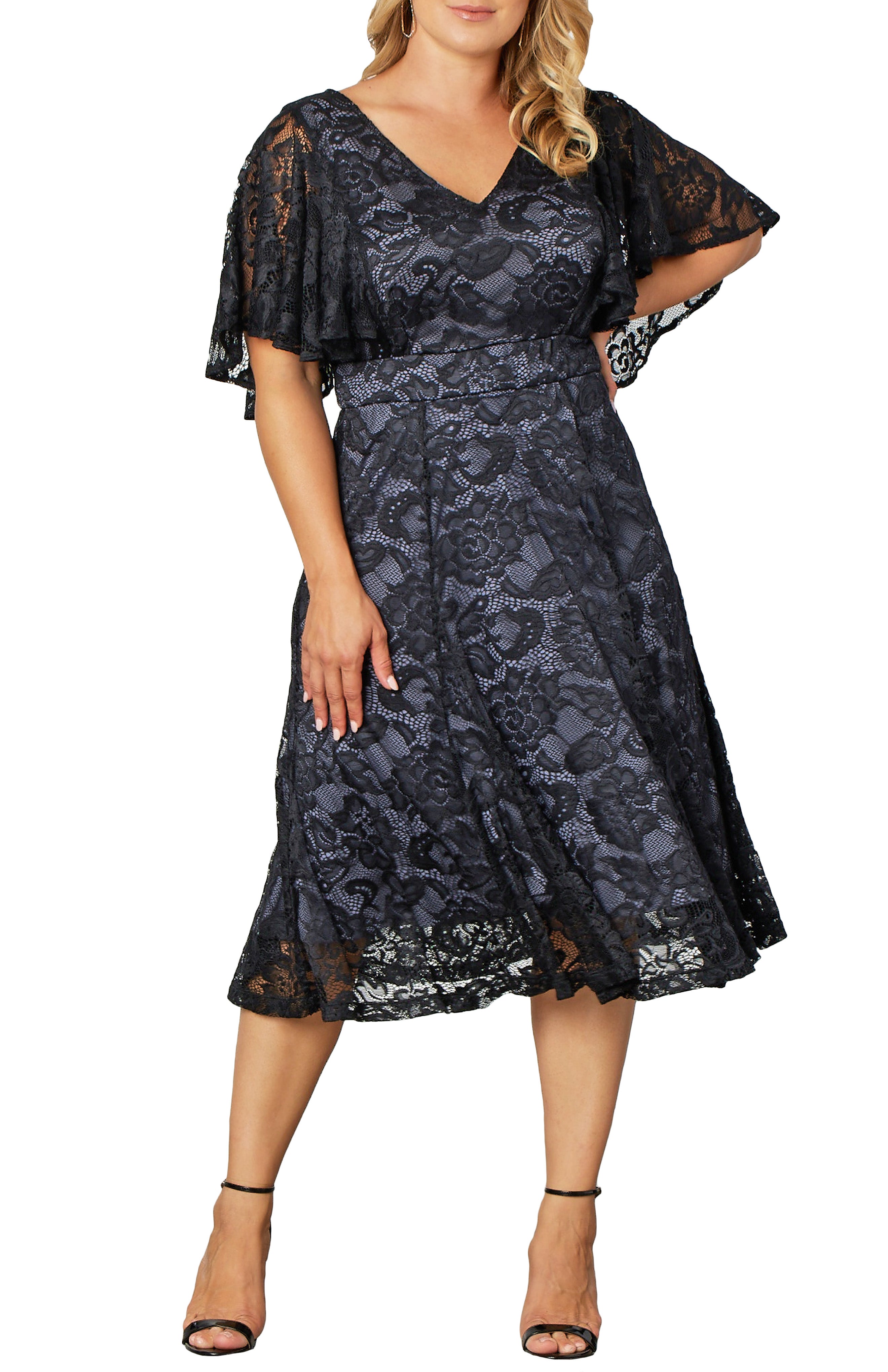 sachin and babi light blue dress Elegant Special Occasion Dresses from Club L London main image 1
