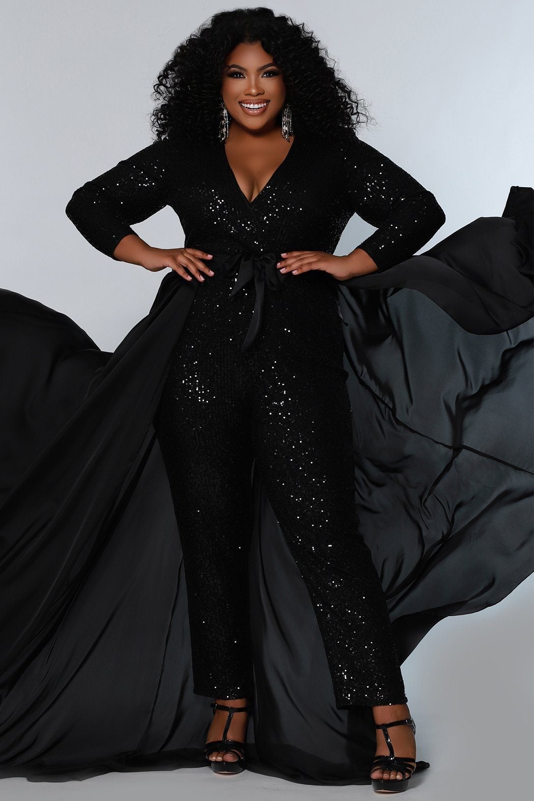 MATADOR SEQUIN JUMPSUIT | Woman Within