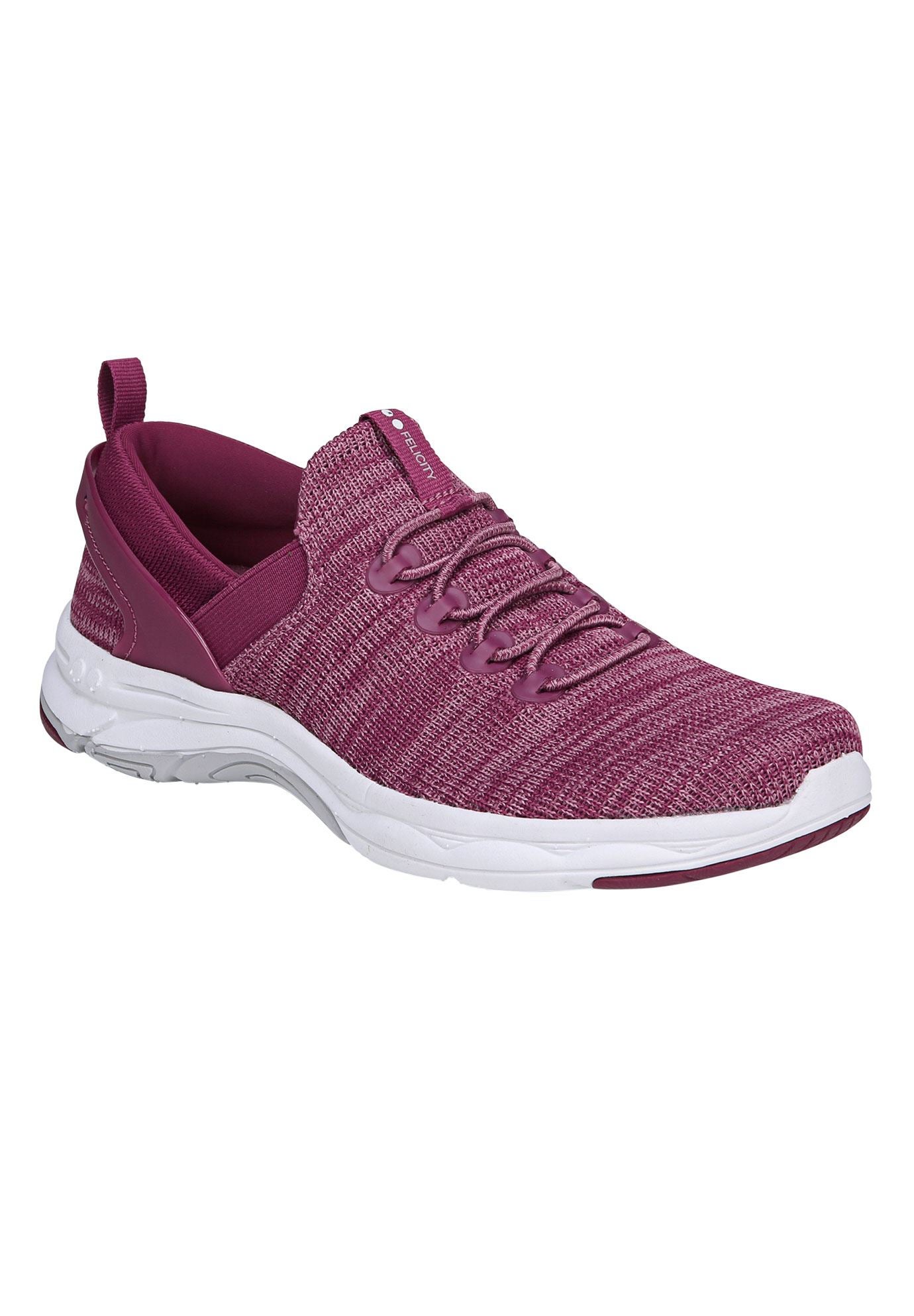 Felicity SlipOn Walking Shoes by Ryka® Plus Size Sneakers Woman Within
