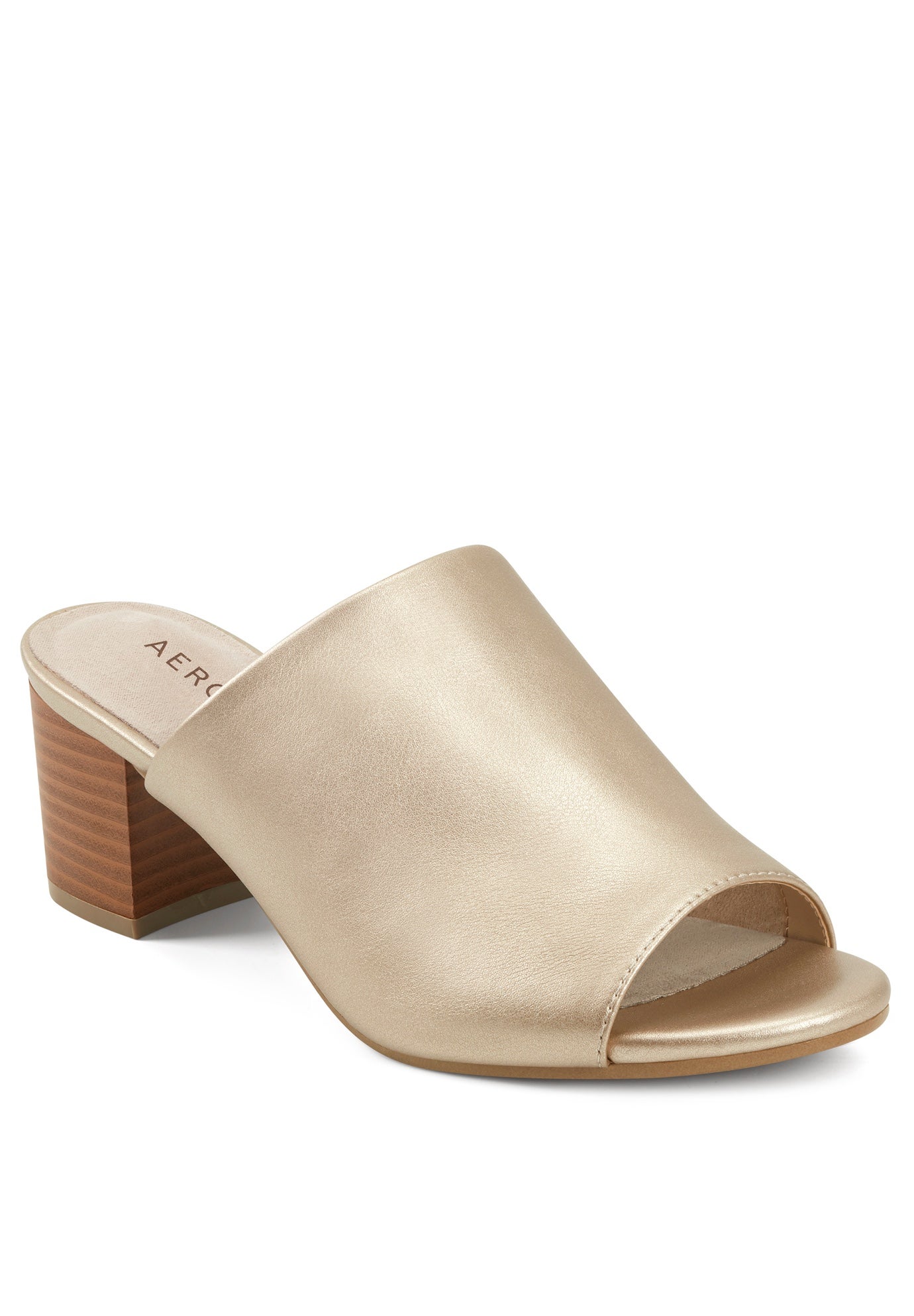 Mid Level Sandal By Aerosoles Plus Size Casual Sandals Woman