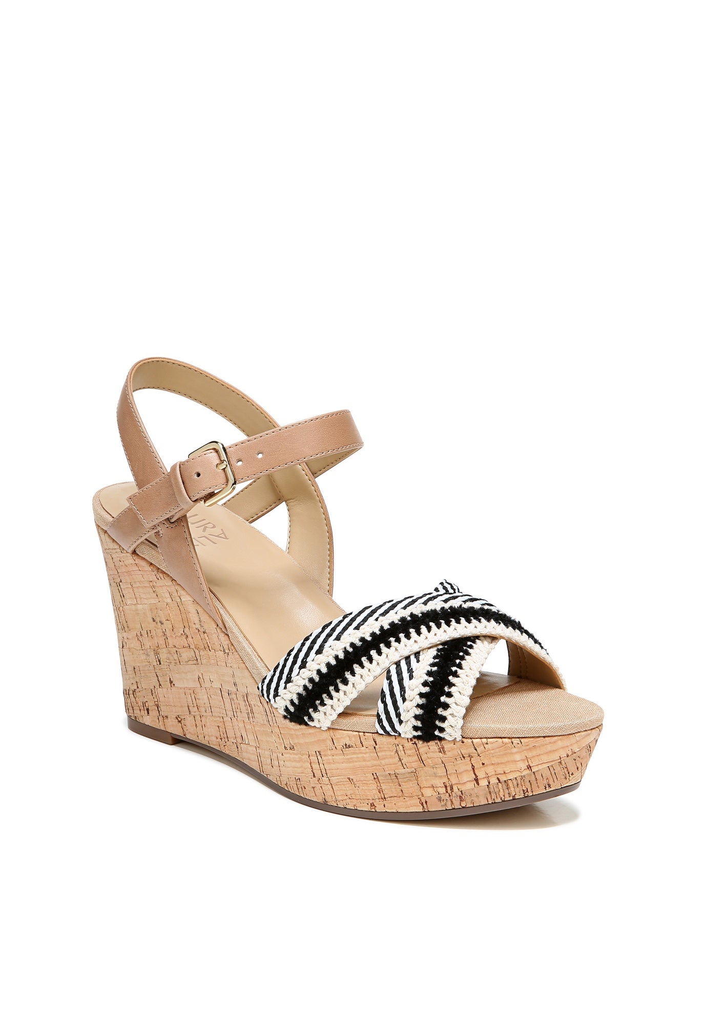 naturalizer black wedges