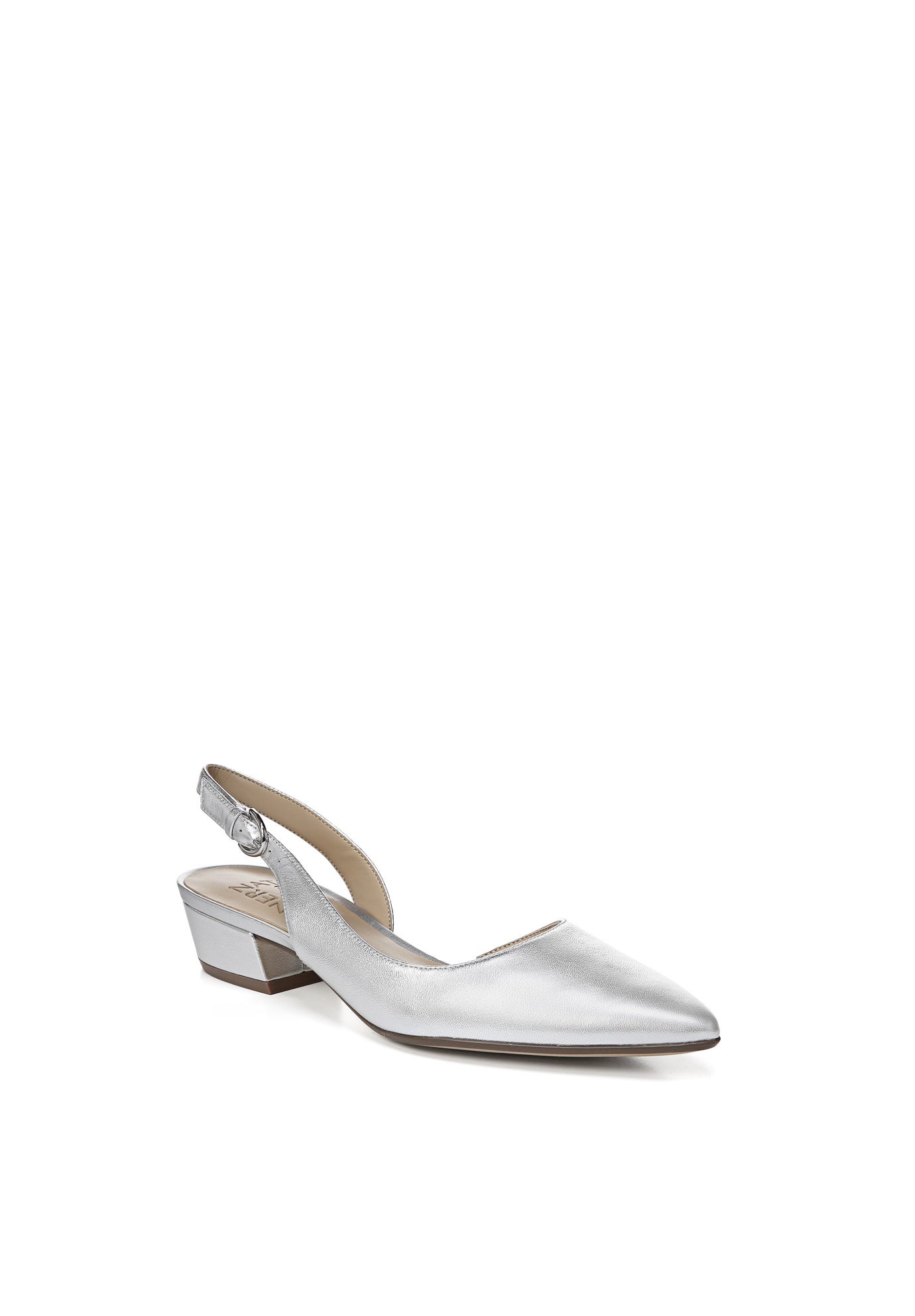 naturalizer silver shoes