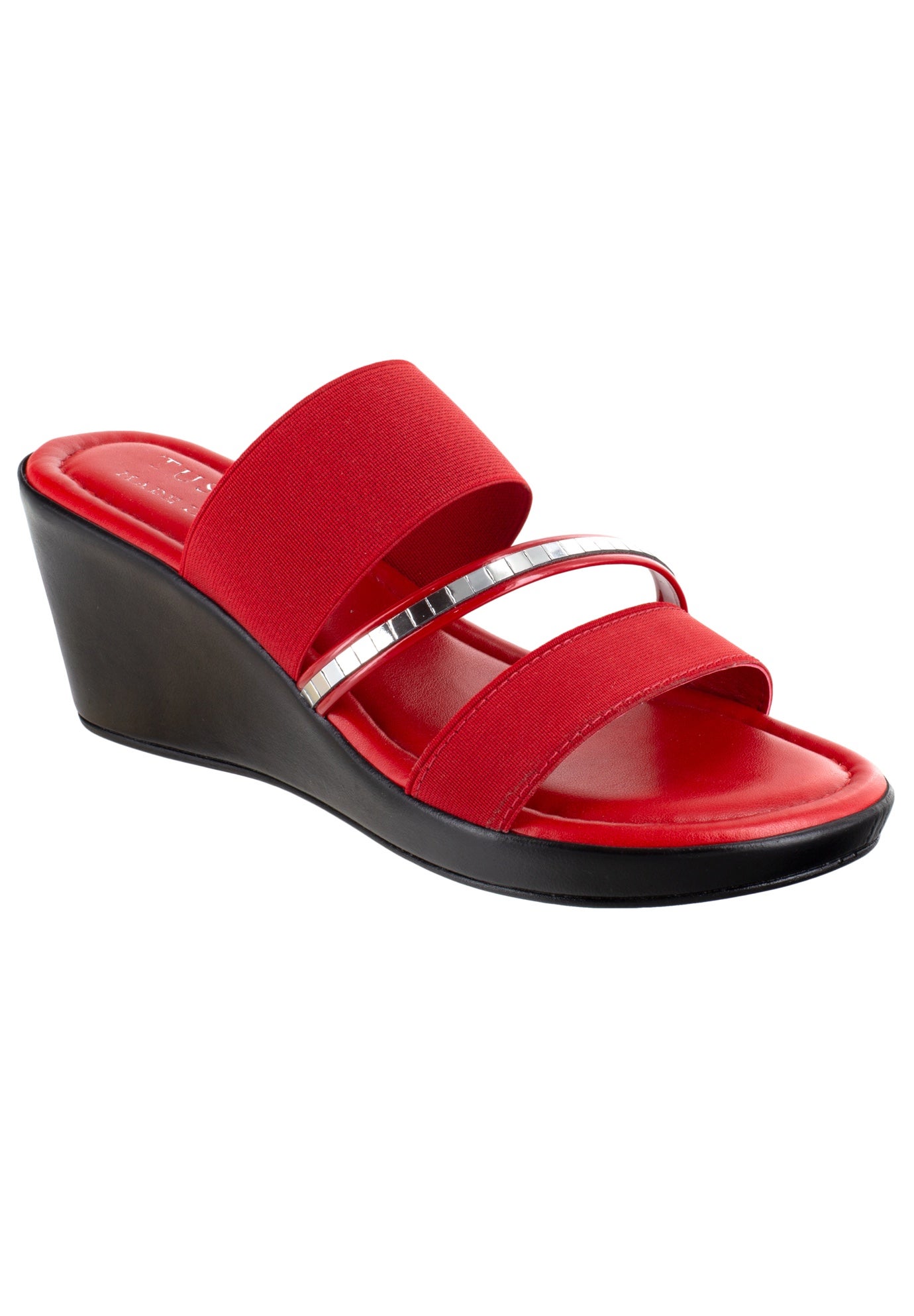 woman within wide sandals