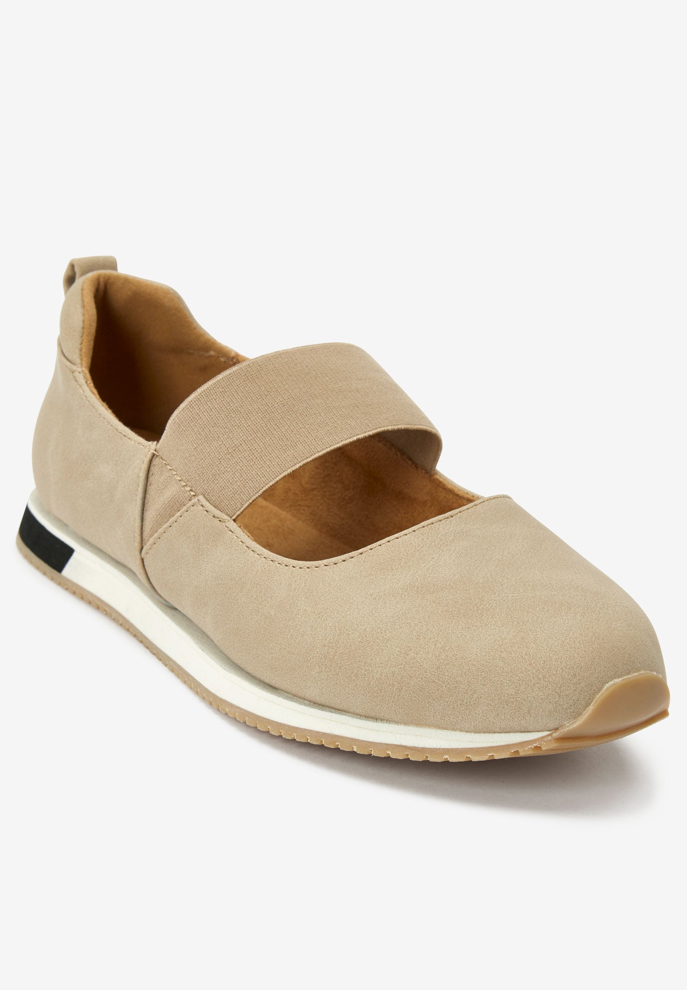 taupe mary jane shoes