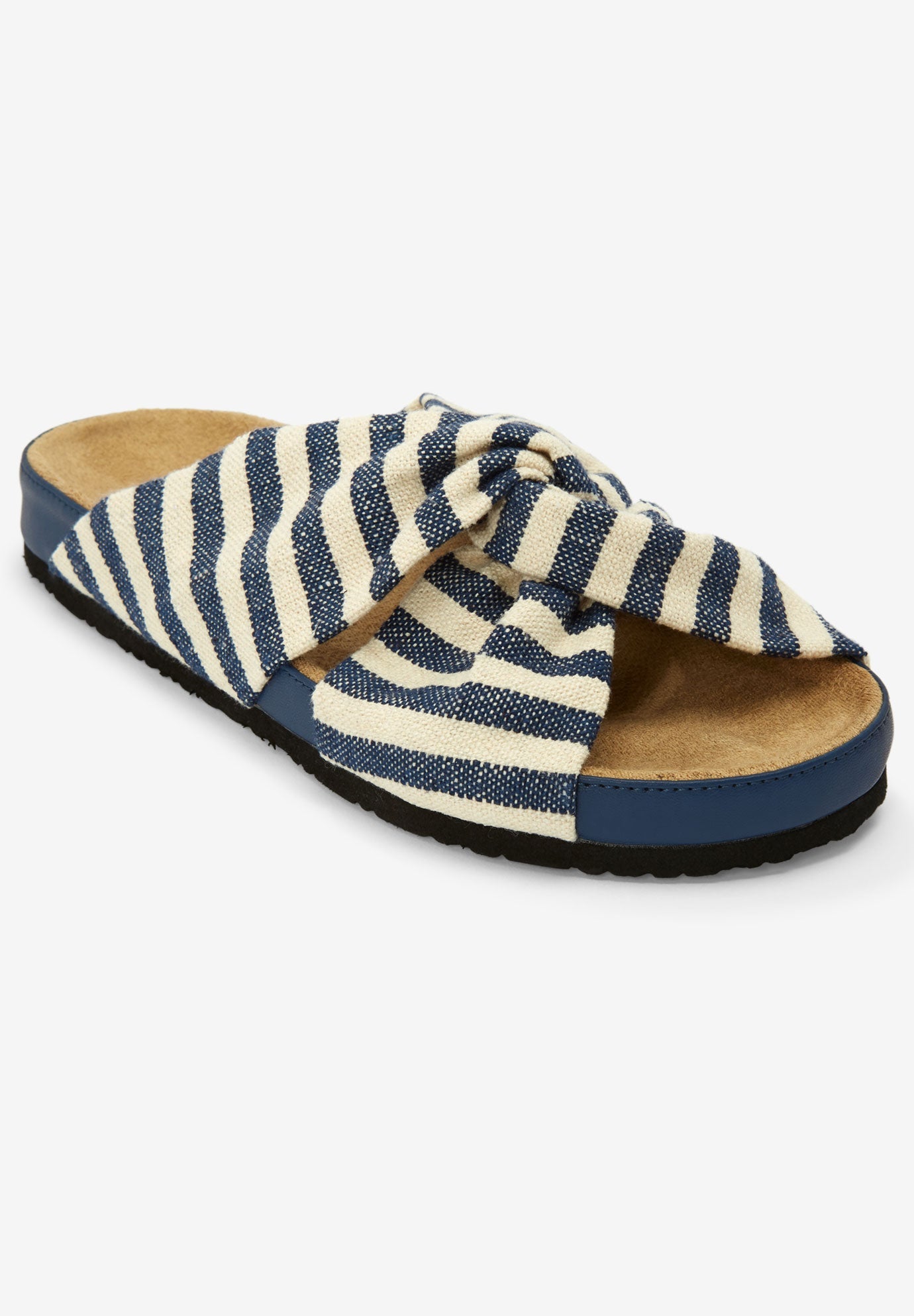 wide width footbed sandals
