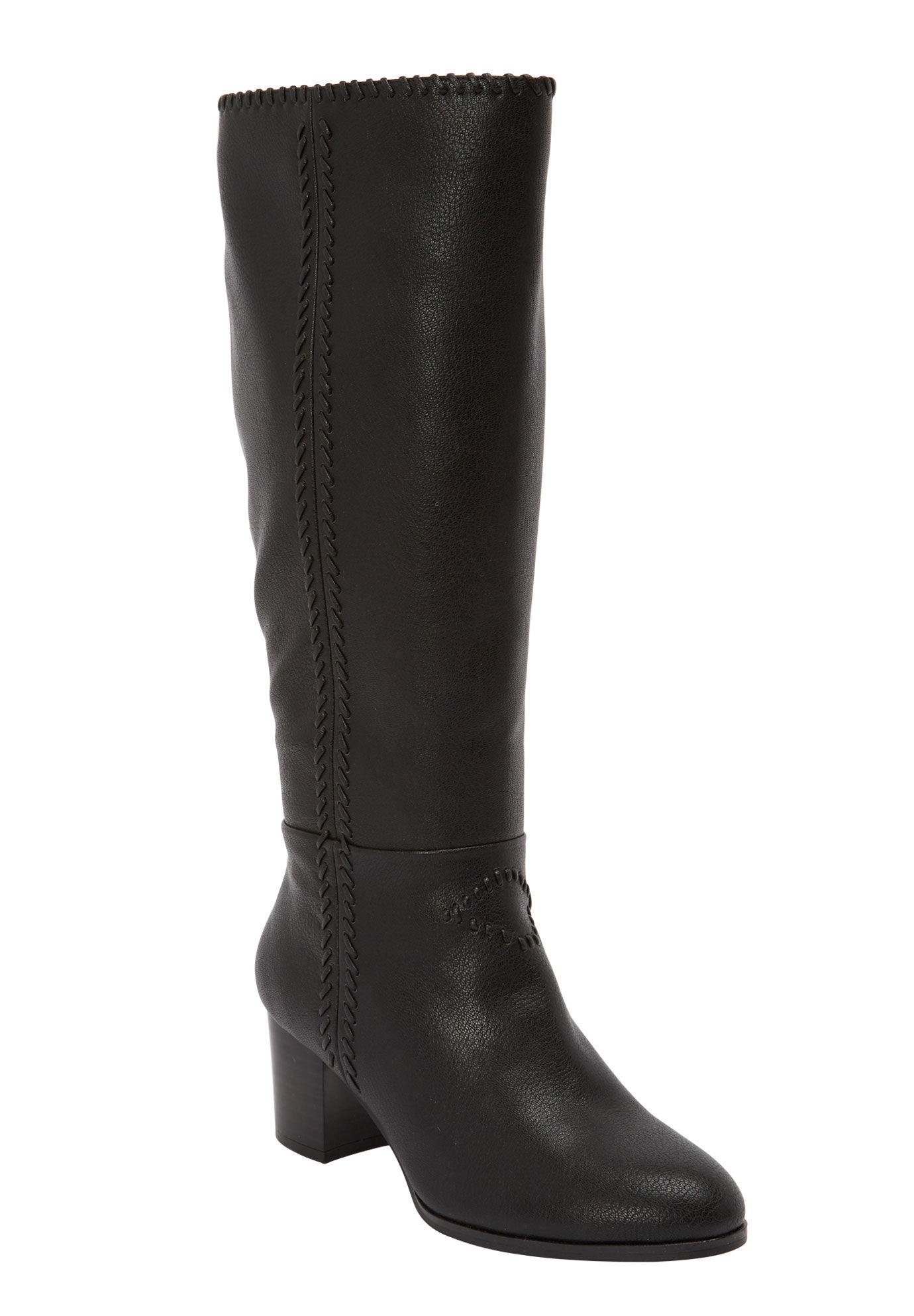 woman within wide calf boots