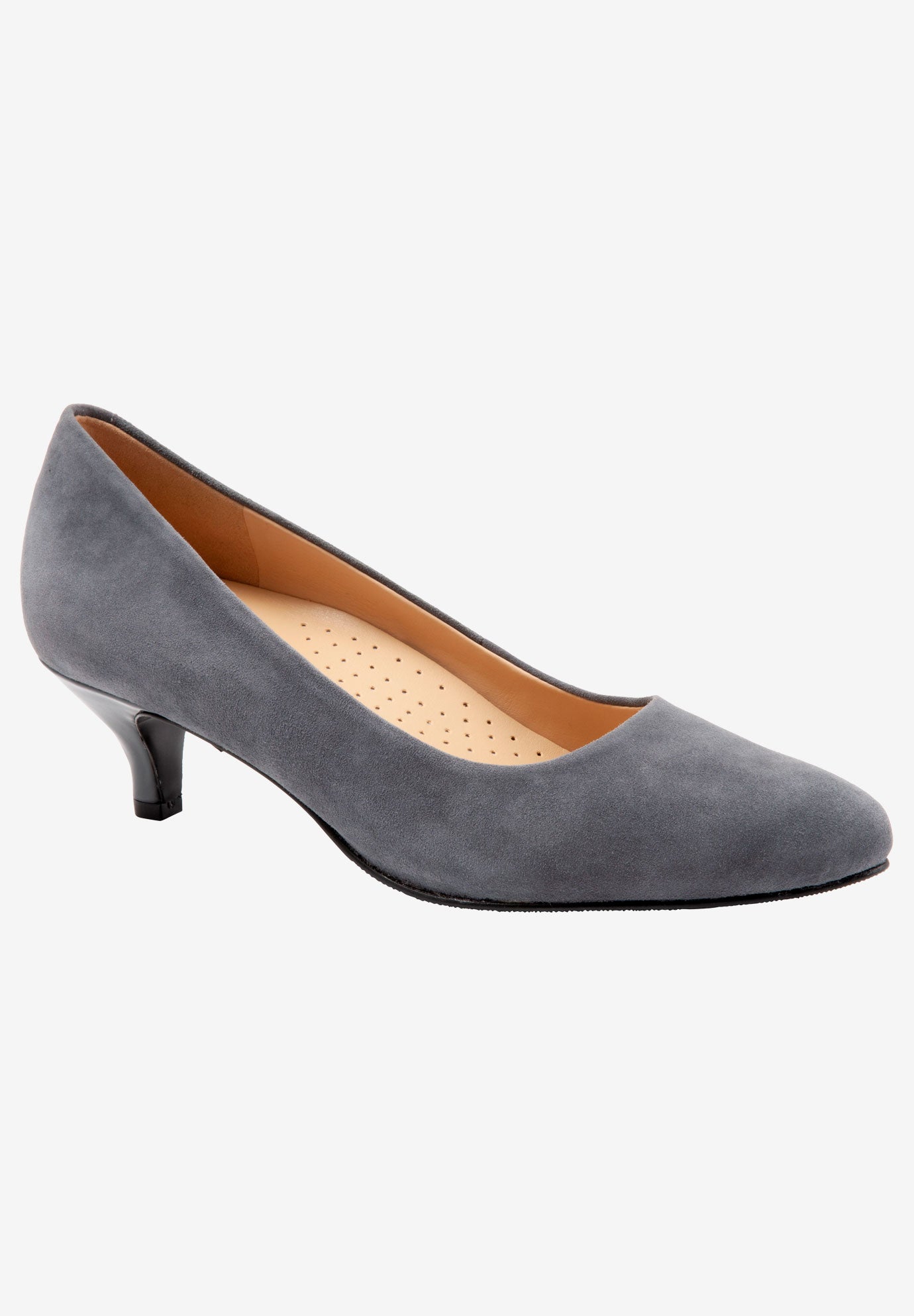 dark grey pumps