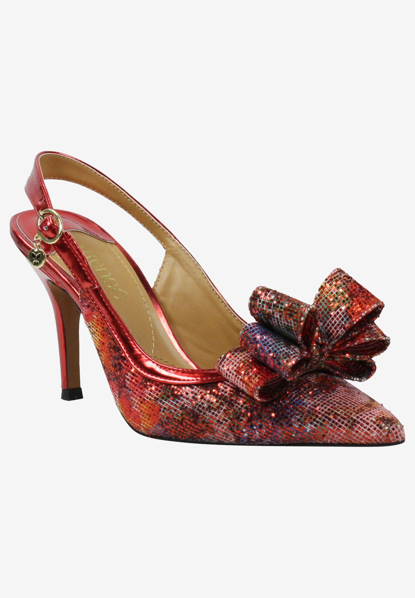 j renee orange shoes