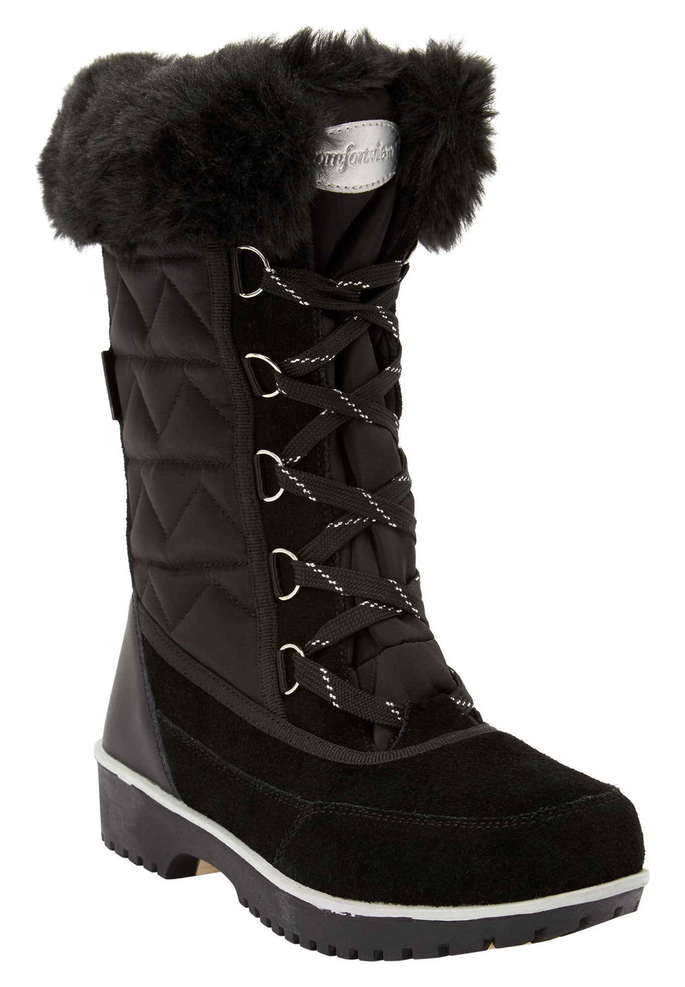 womens calf length waterproof boots