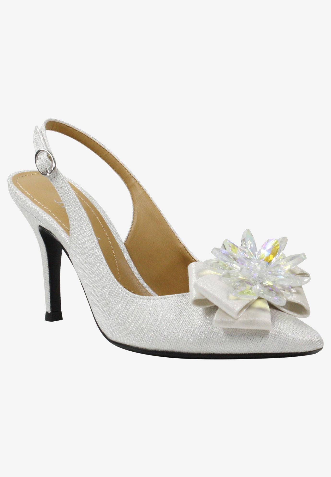 j renee slingback pumps