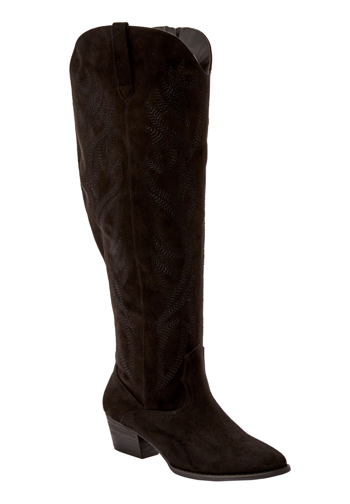 The Isabella Wide Calf Boot by Comfortview® | Plus Size Boots | Woman ...