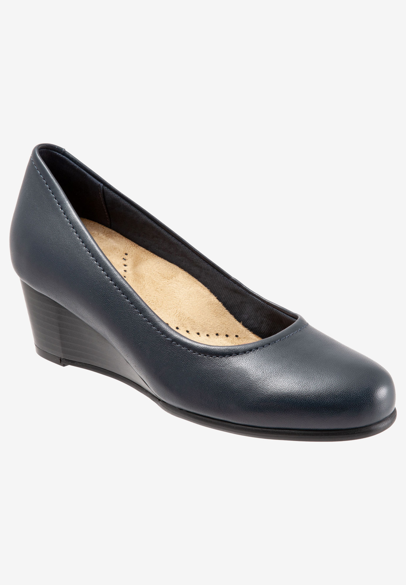 Winnie Wedge by Trotters®| Plus Size Wedges | Woman Within