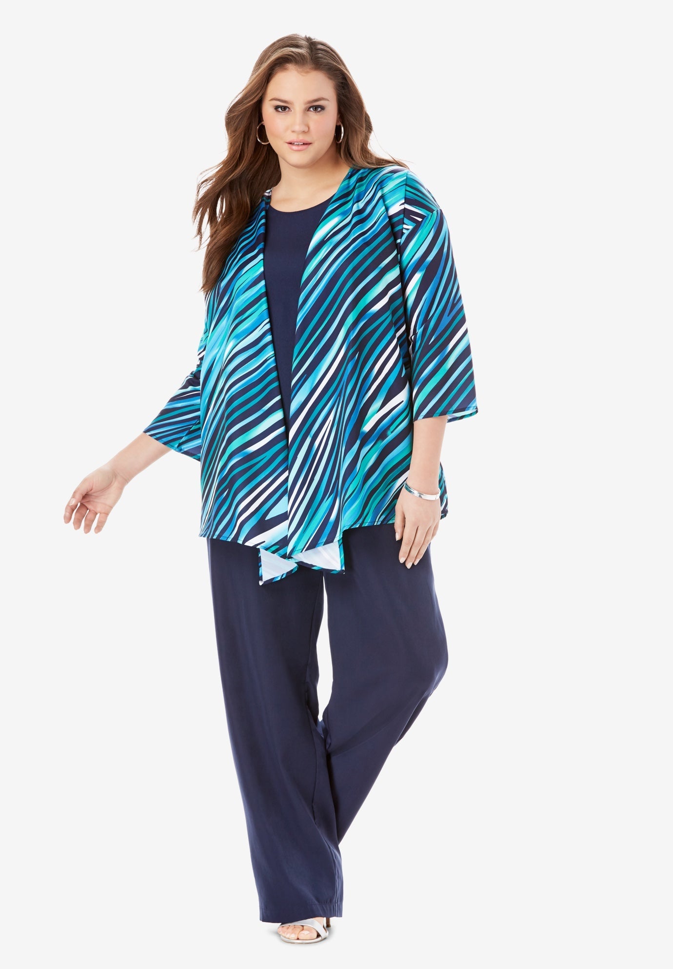 3 piece pant suit