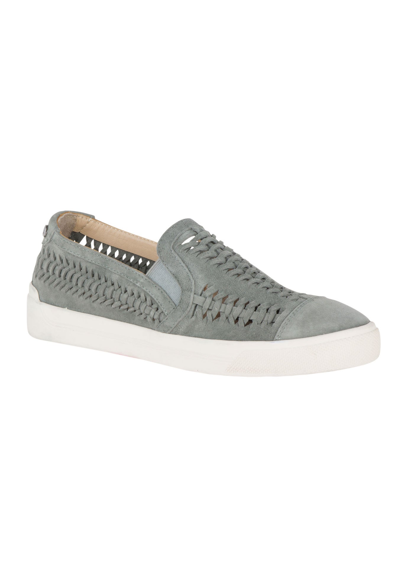 Woven Slip On Sneakers Gabbie Style Woman Within