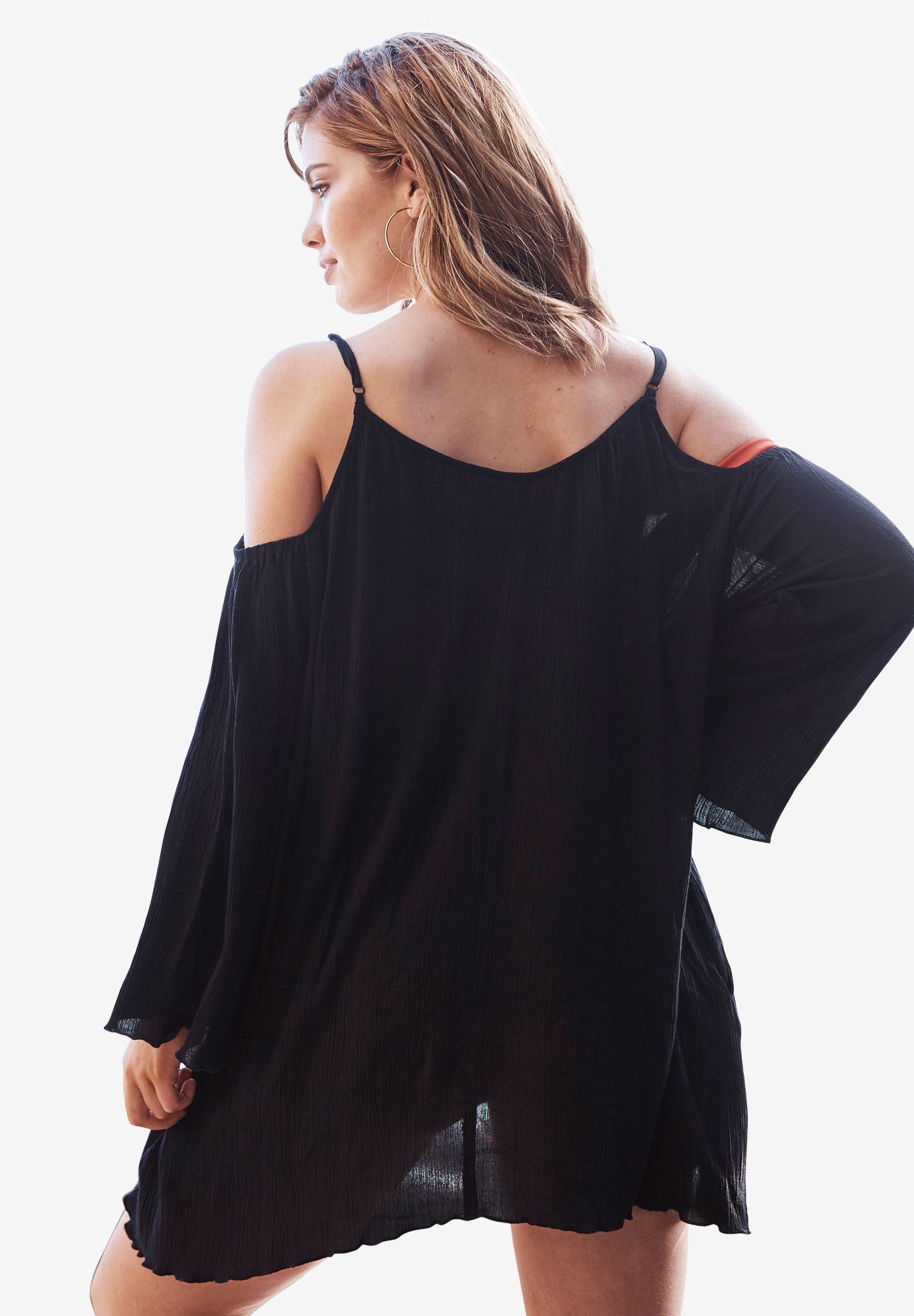Cold Shoulder Coverup Woman Within
