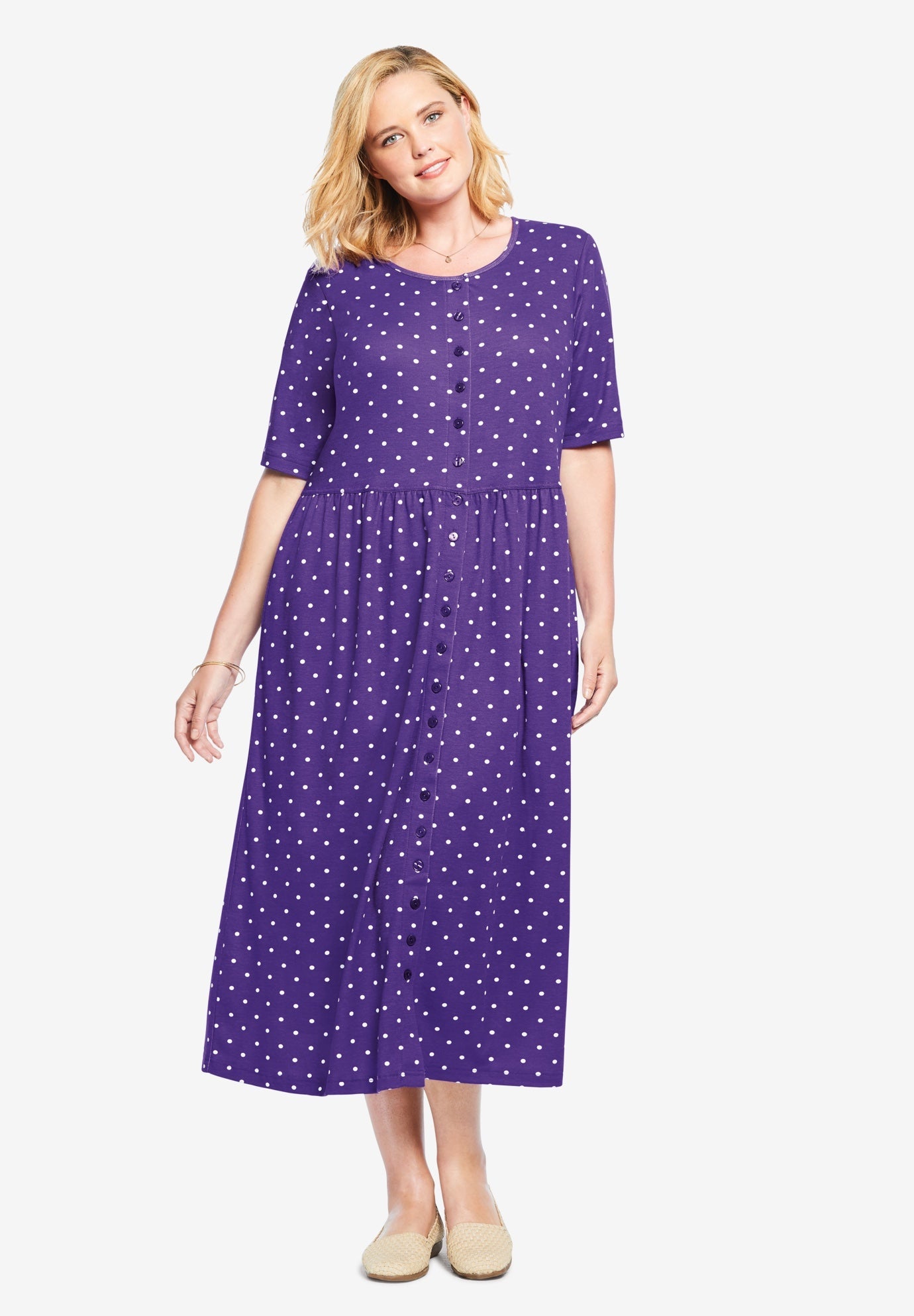 woman within casual dresses