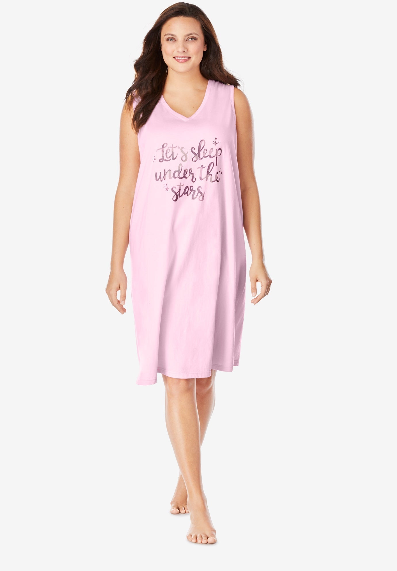 Sleeveless Sleepshirt Woman Within