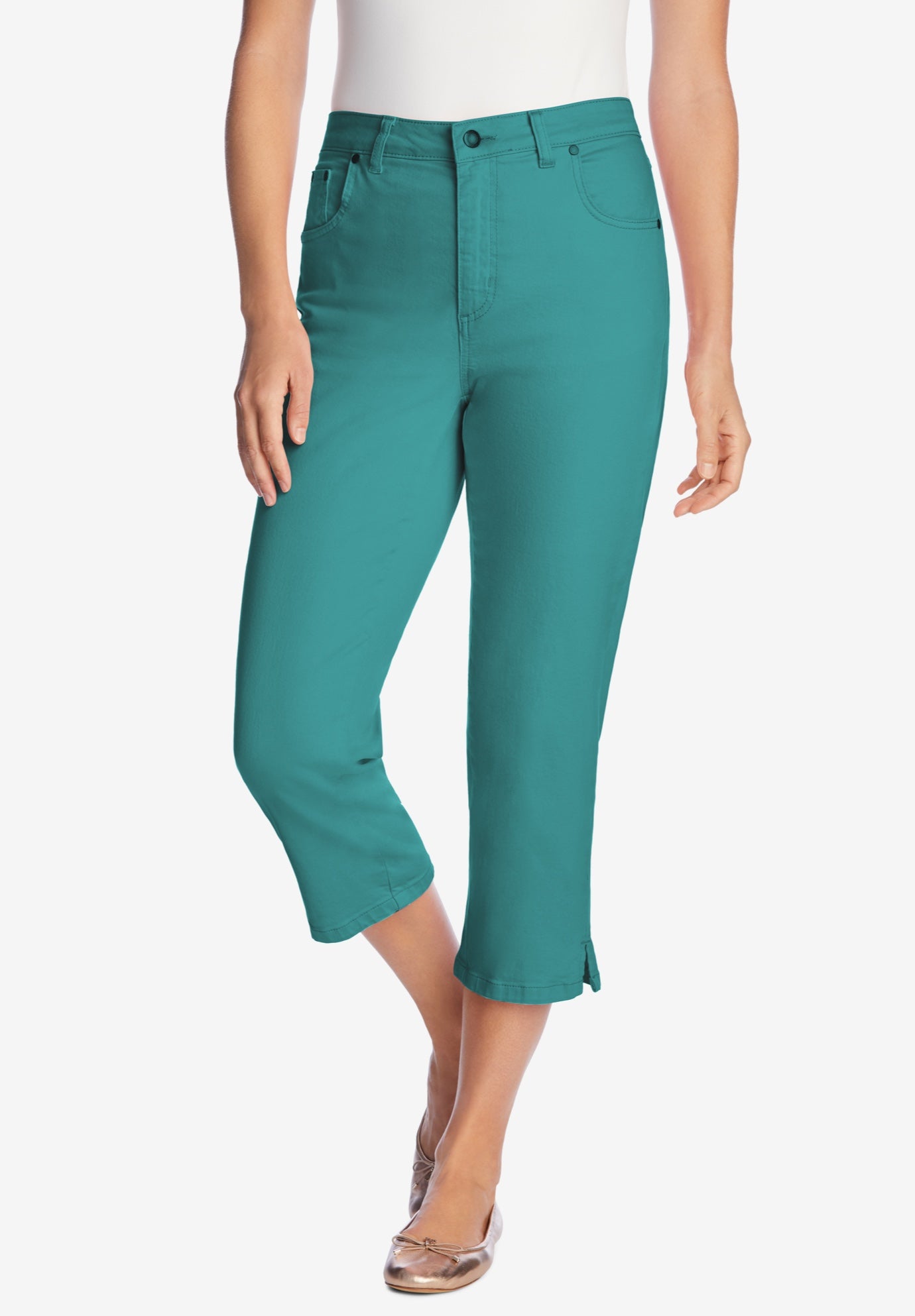 Stretch jean capris clearance