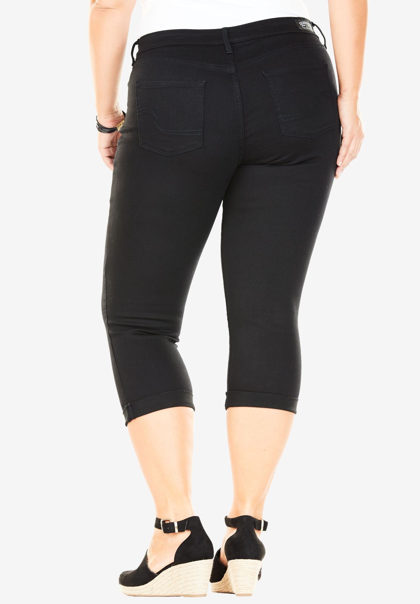 signature by levi strauss modern capri