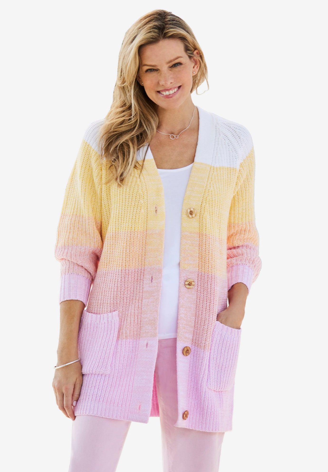 Woman within deals shaker cardigan