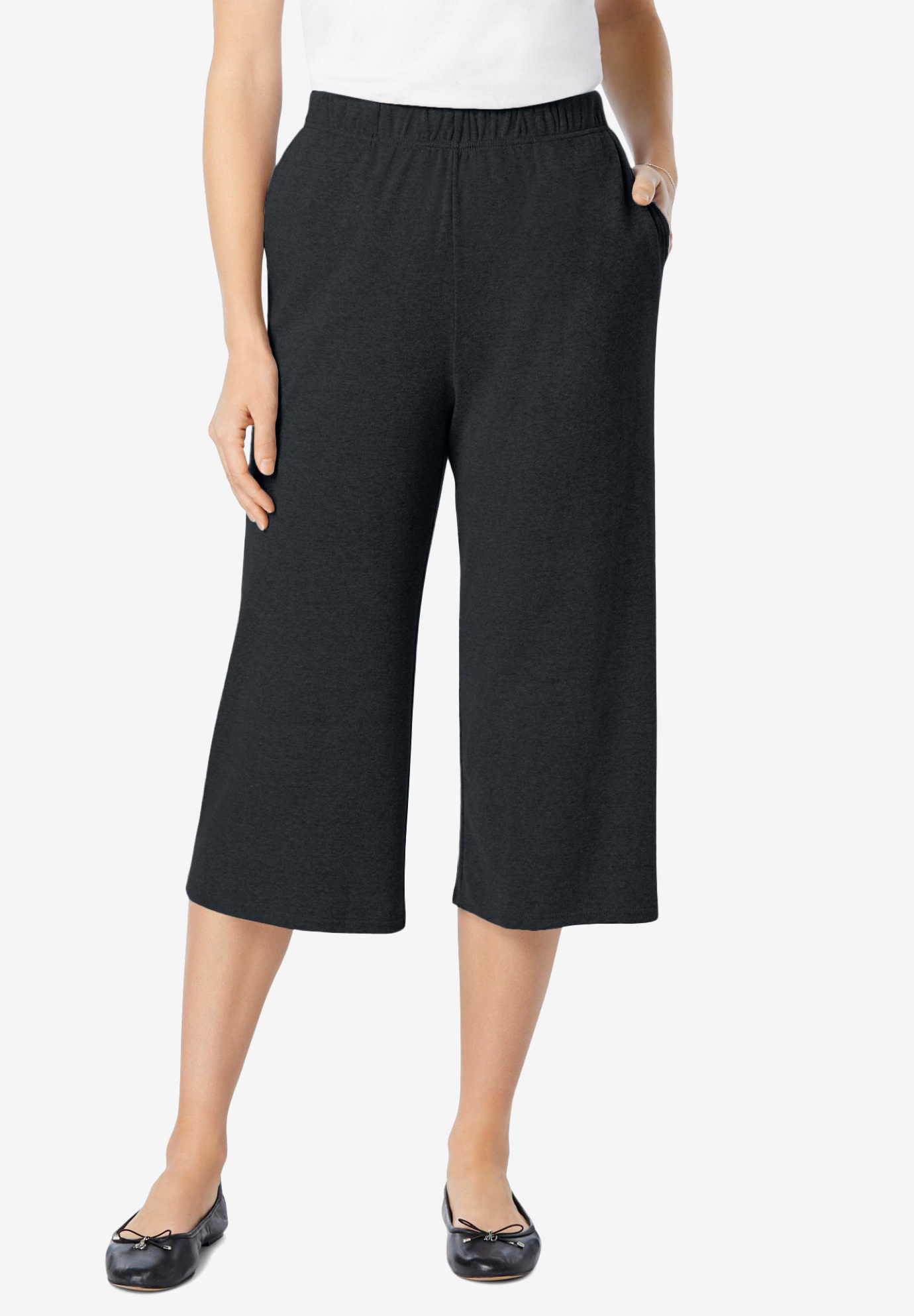 7-Day Knit Culotte | Woman Within