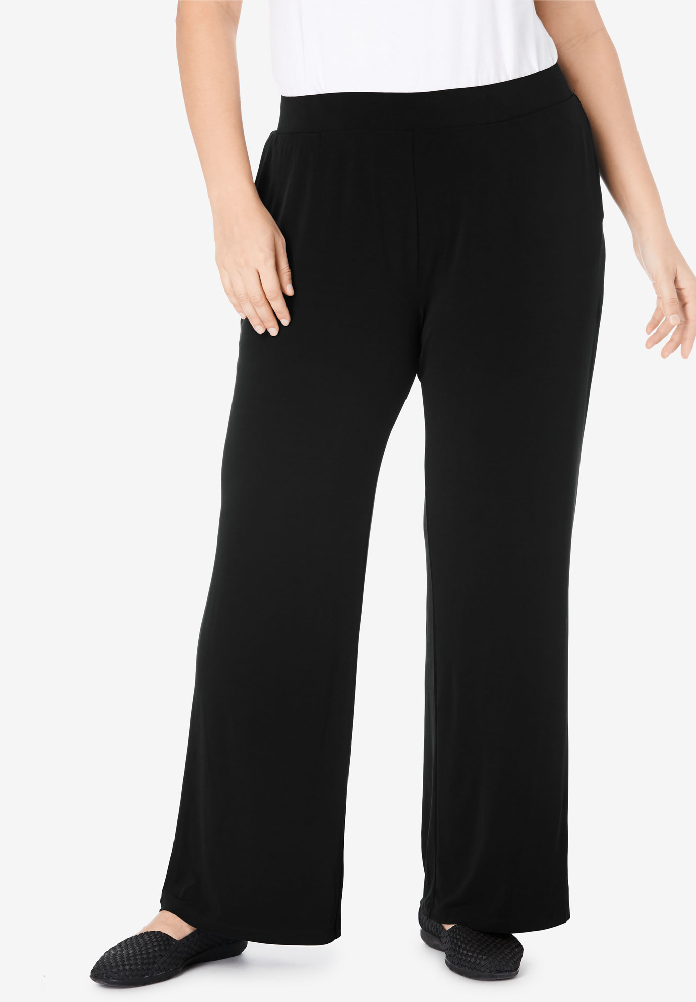 Best Dressed® Essential Wide Leg Pant | Woman Within