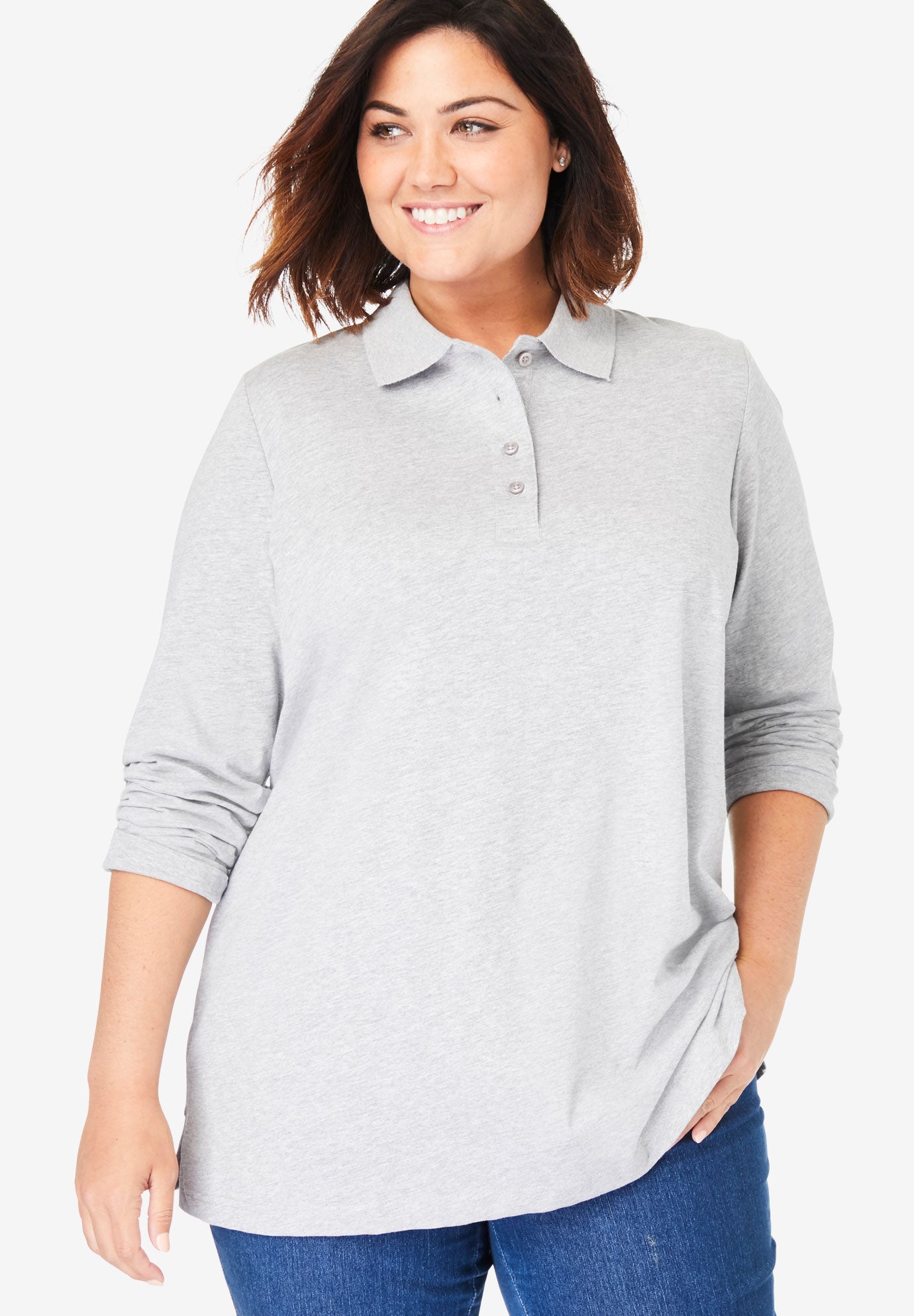 tunic polo shirt