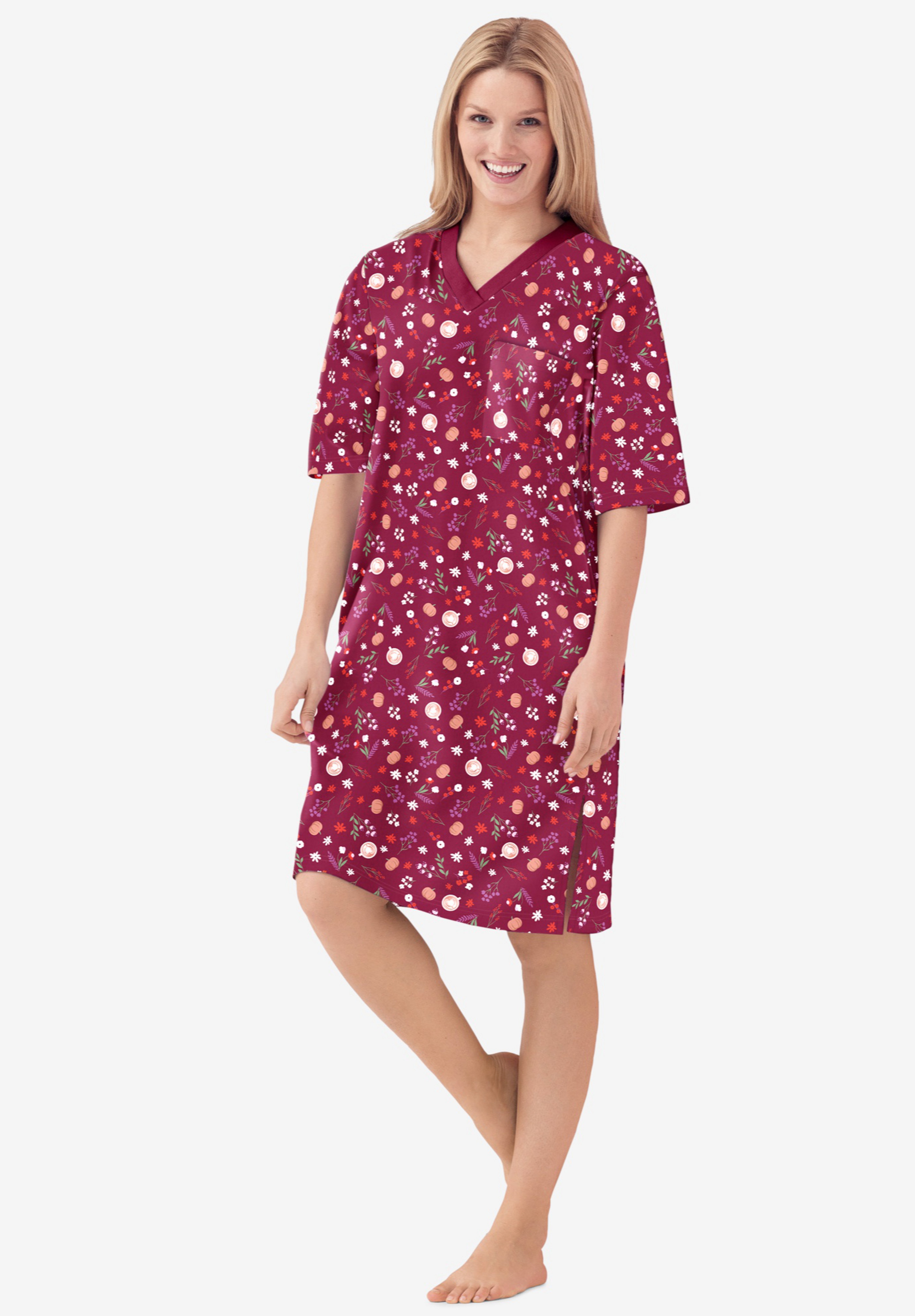 Print Sleepshirt Woman Within