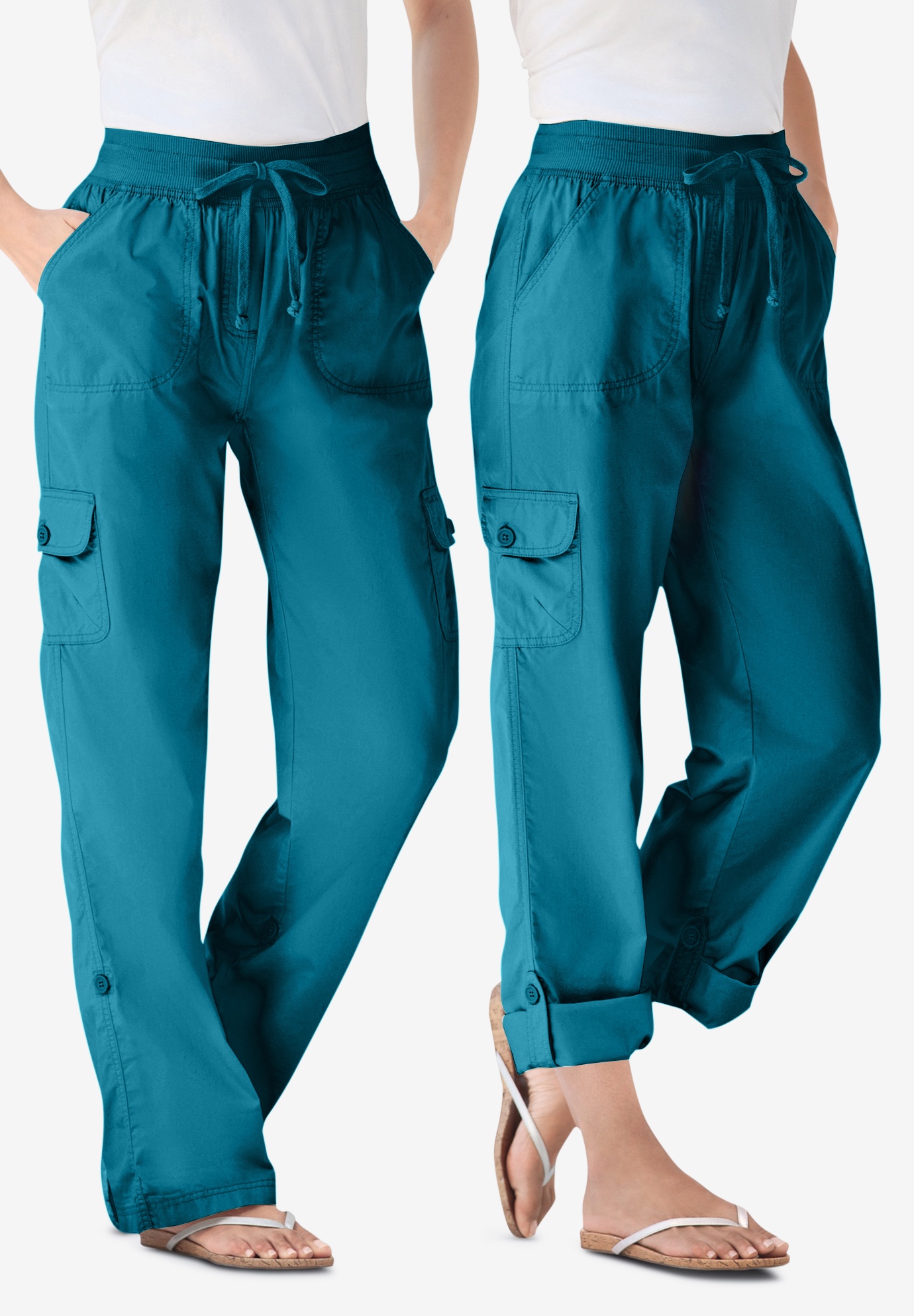 Convertible Length Cargo Pant | Woman Within