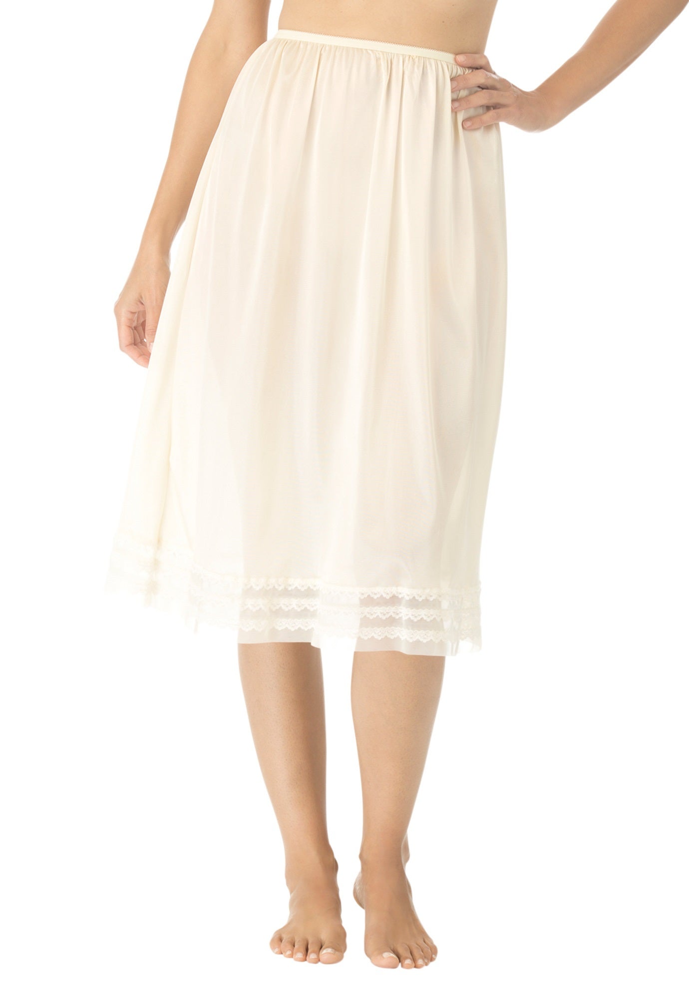 Sniptofit half slip by Comfort Choice® Plus Size Slips & Camisoles