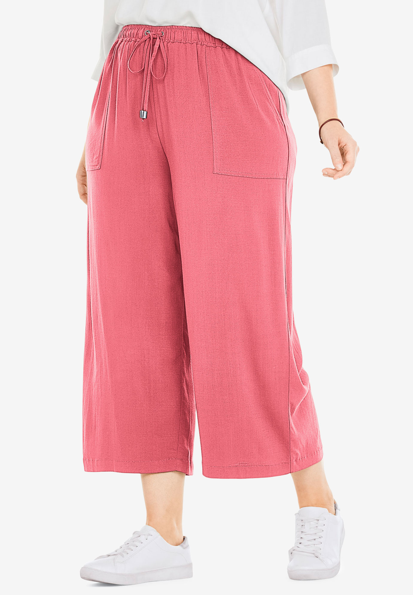 Lightweight Utility Culotte | Woman Within