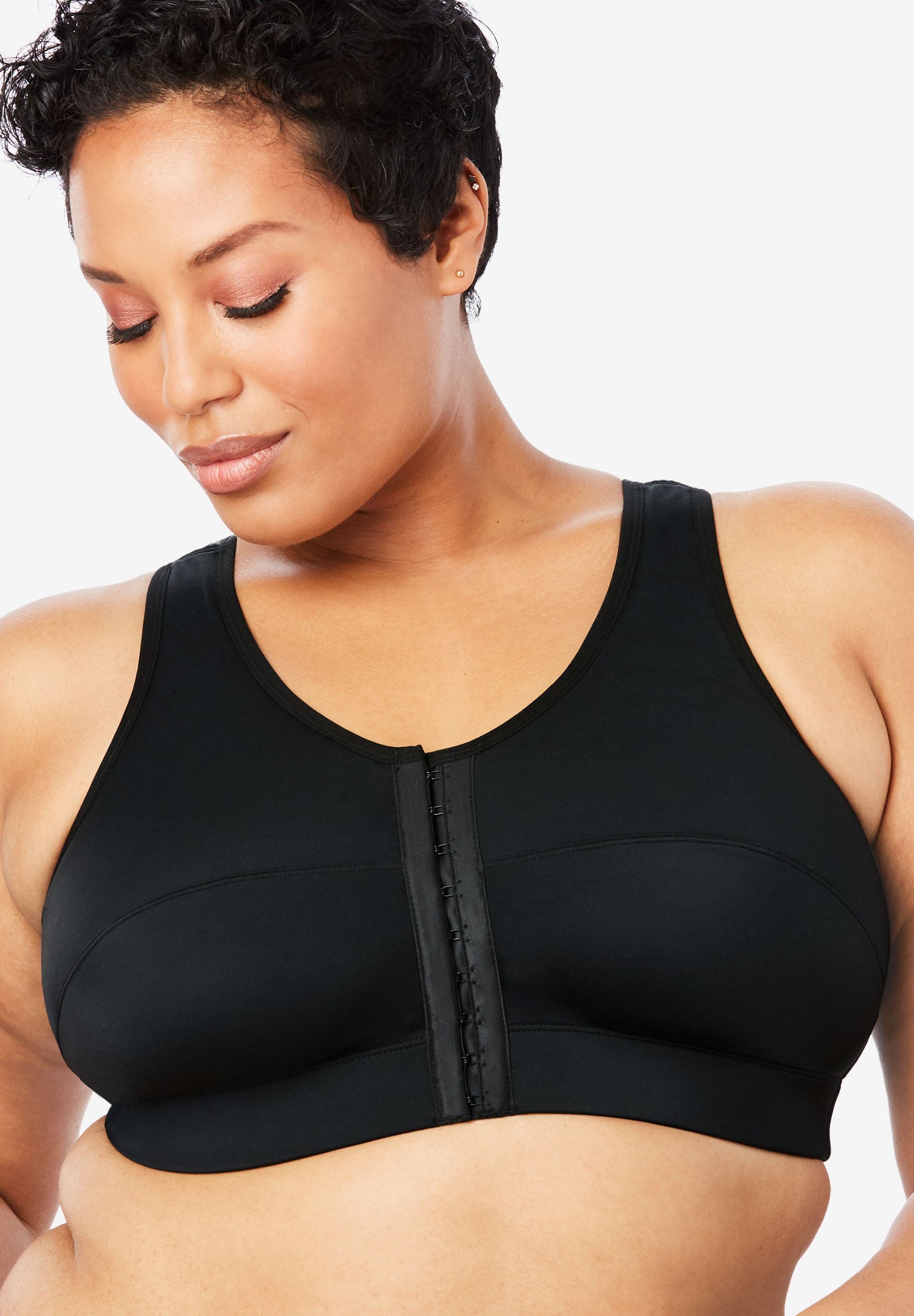 sports bra full back coverage