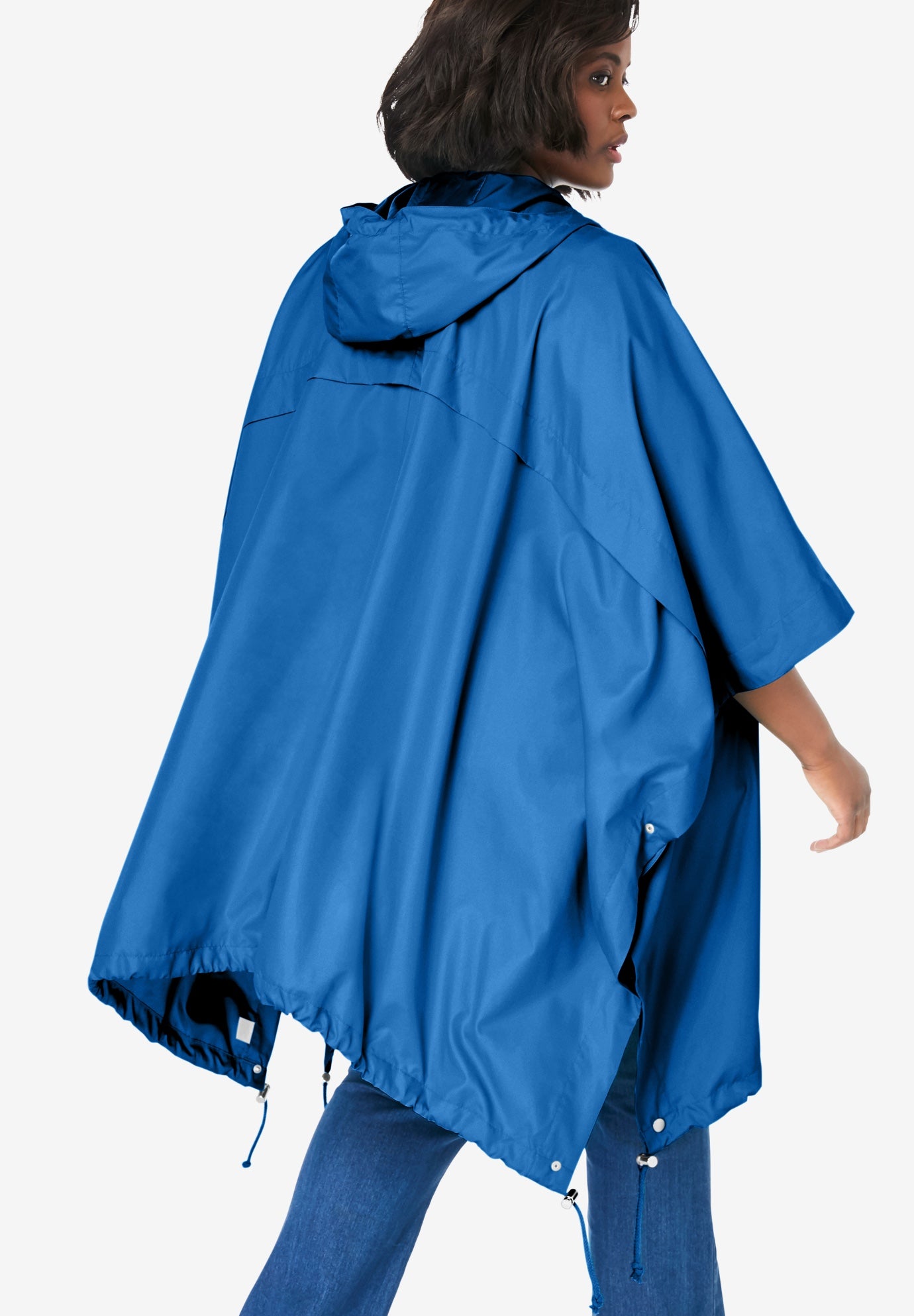 Packable Rain Cape Woman Within