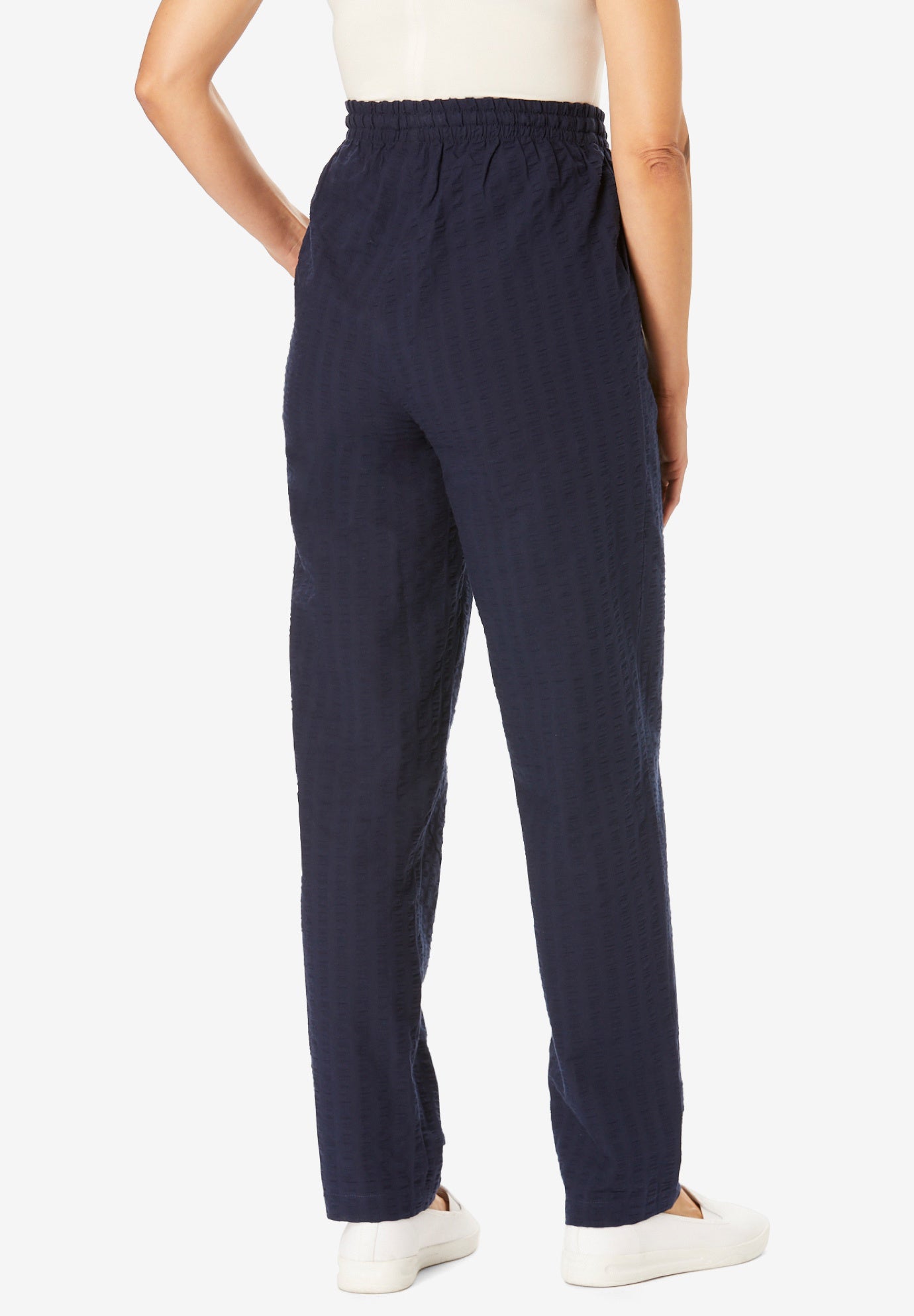 green seersucker pants