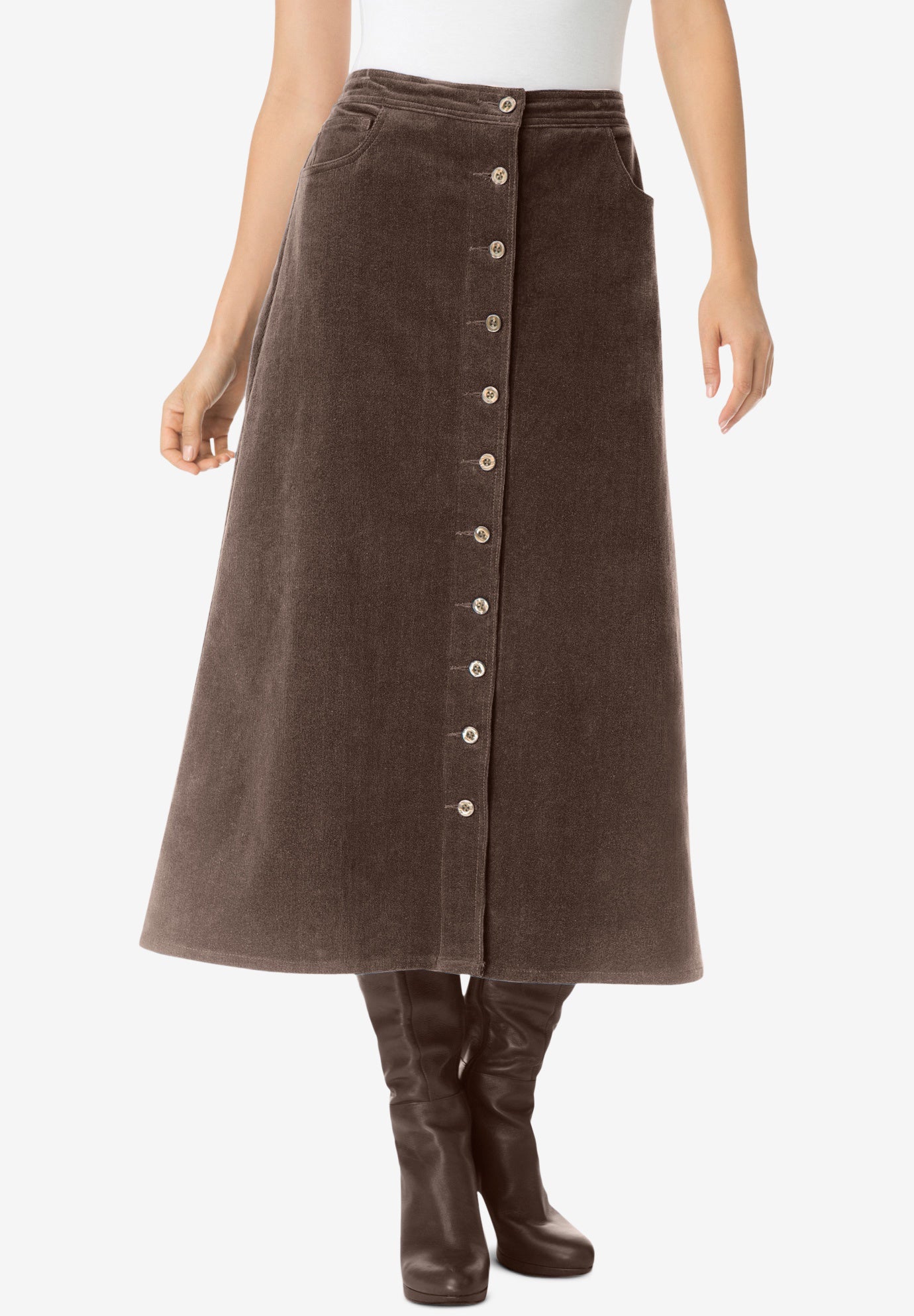 Women's corduroy hotsell skirt xl