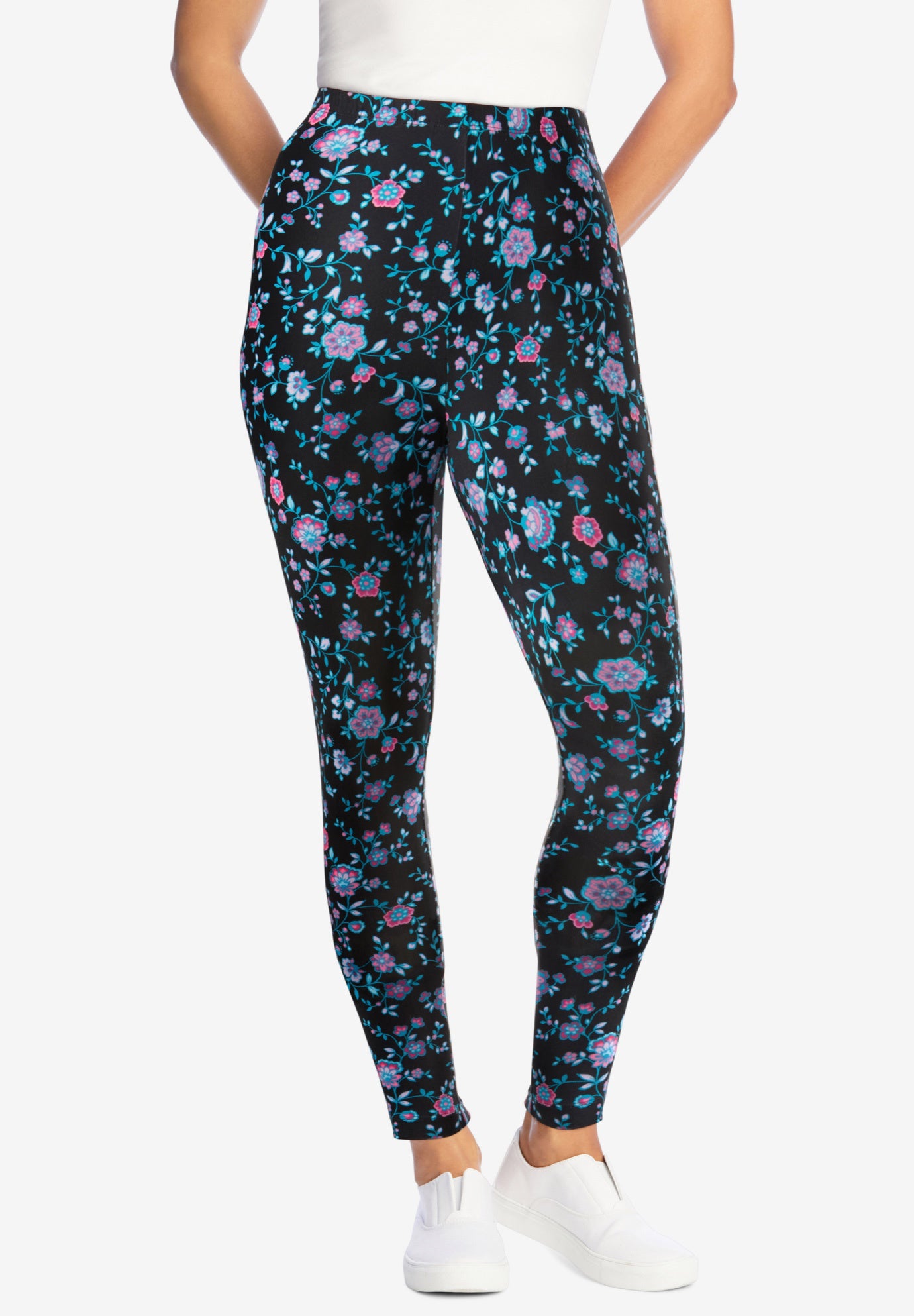 Woman within capri sales leggings