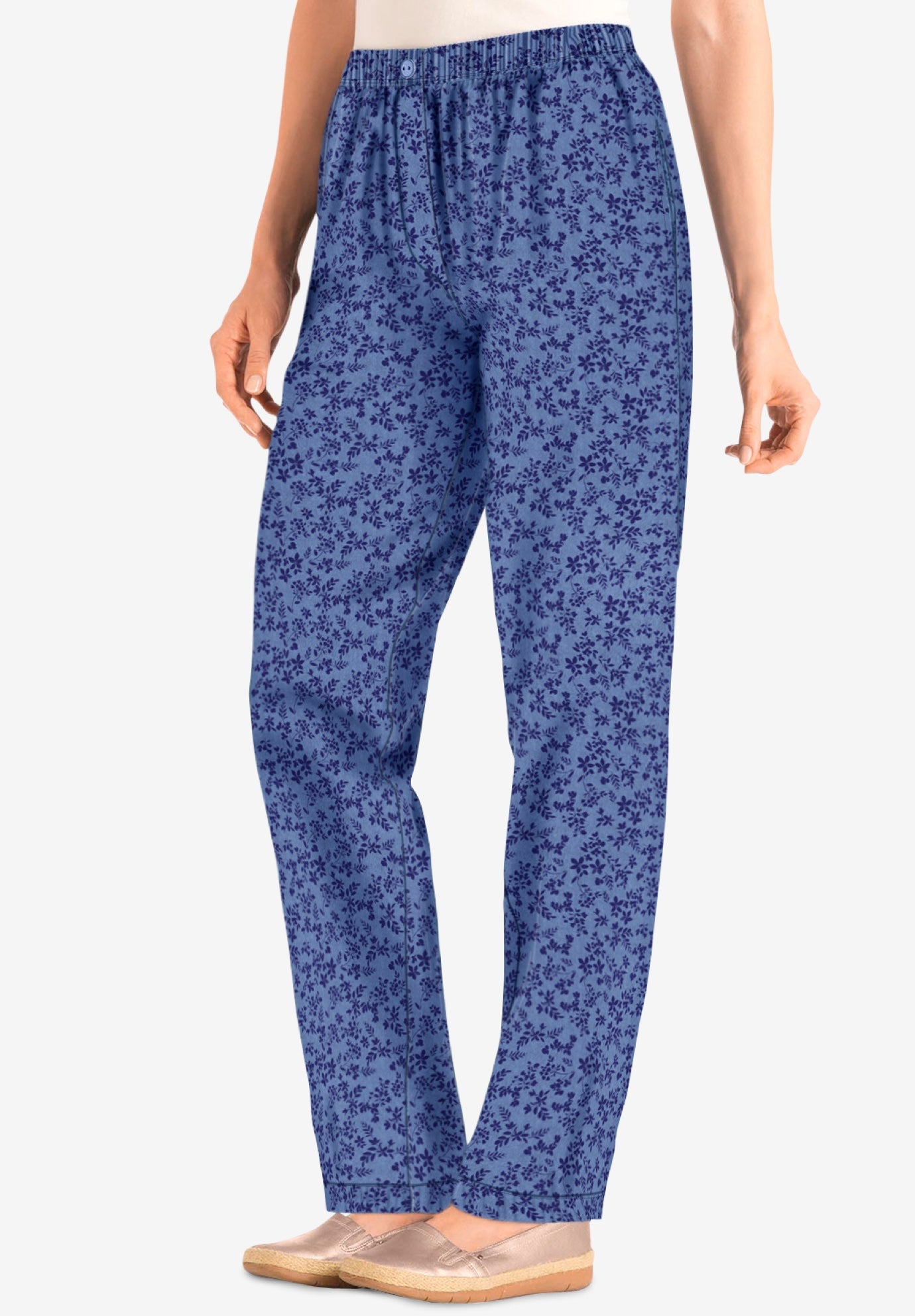 woman within straight leg jeans