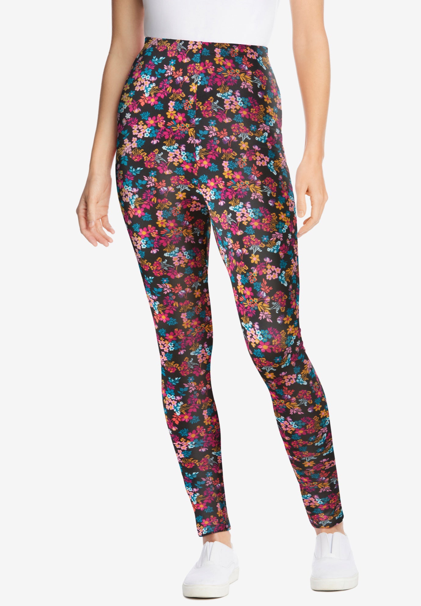 woman within yoga pants