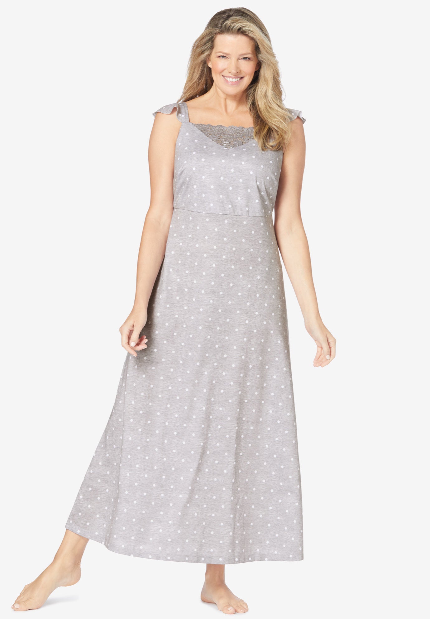 Woman within night gowns sales