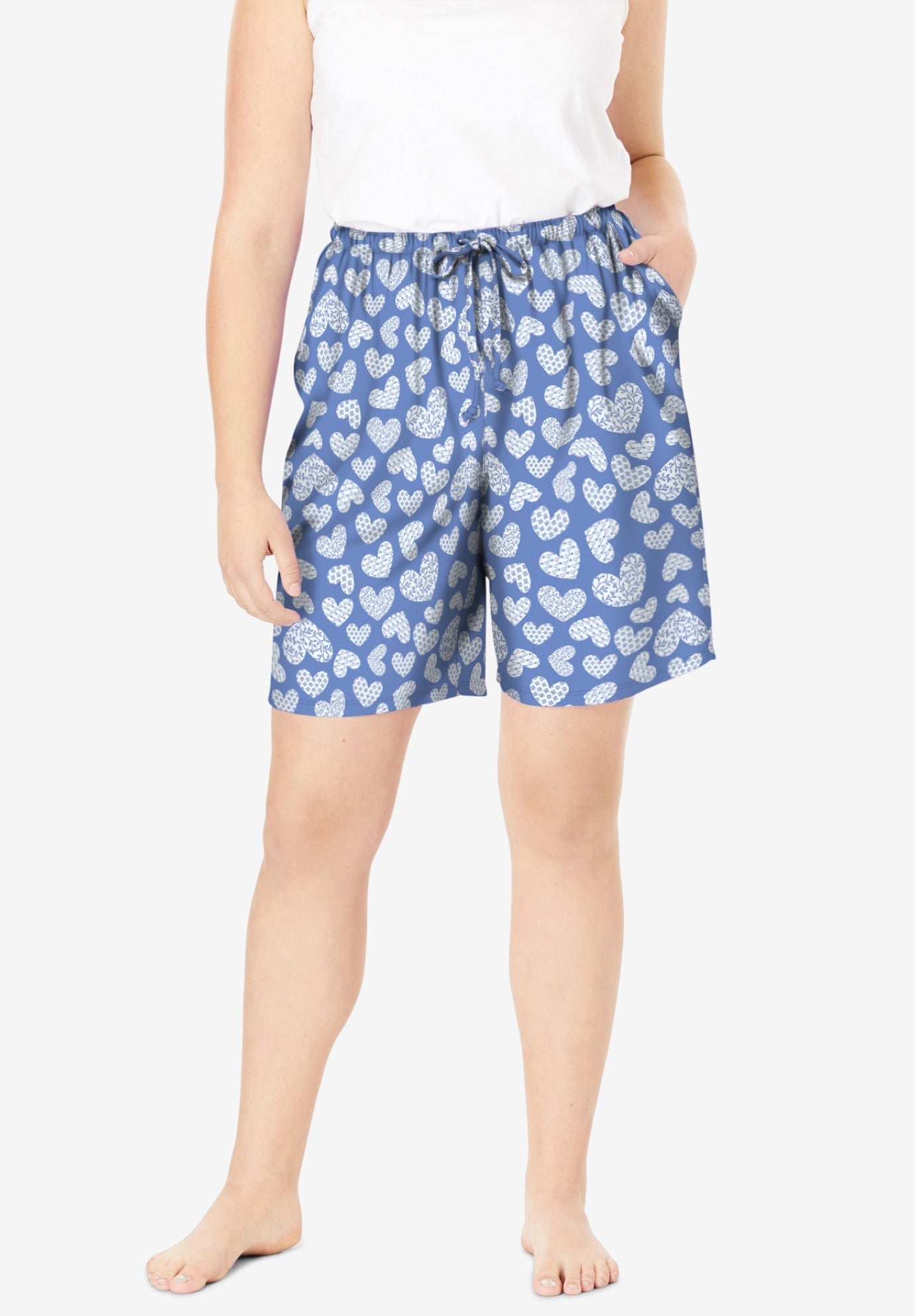 Printed pajama shorts Clearance