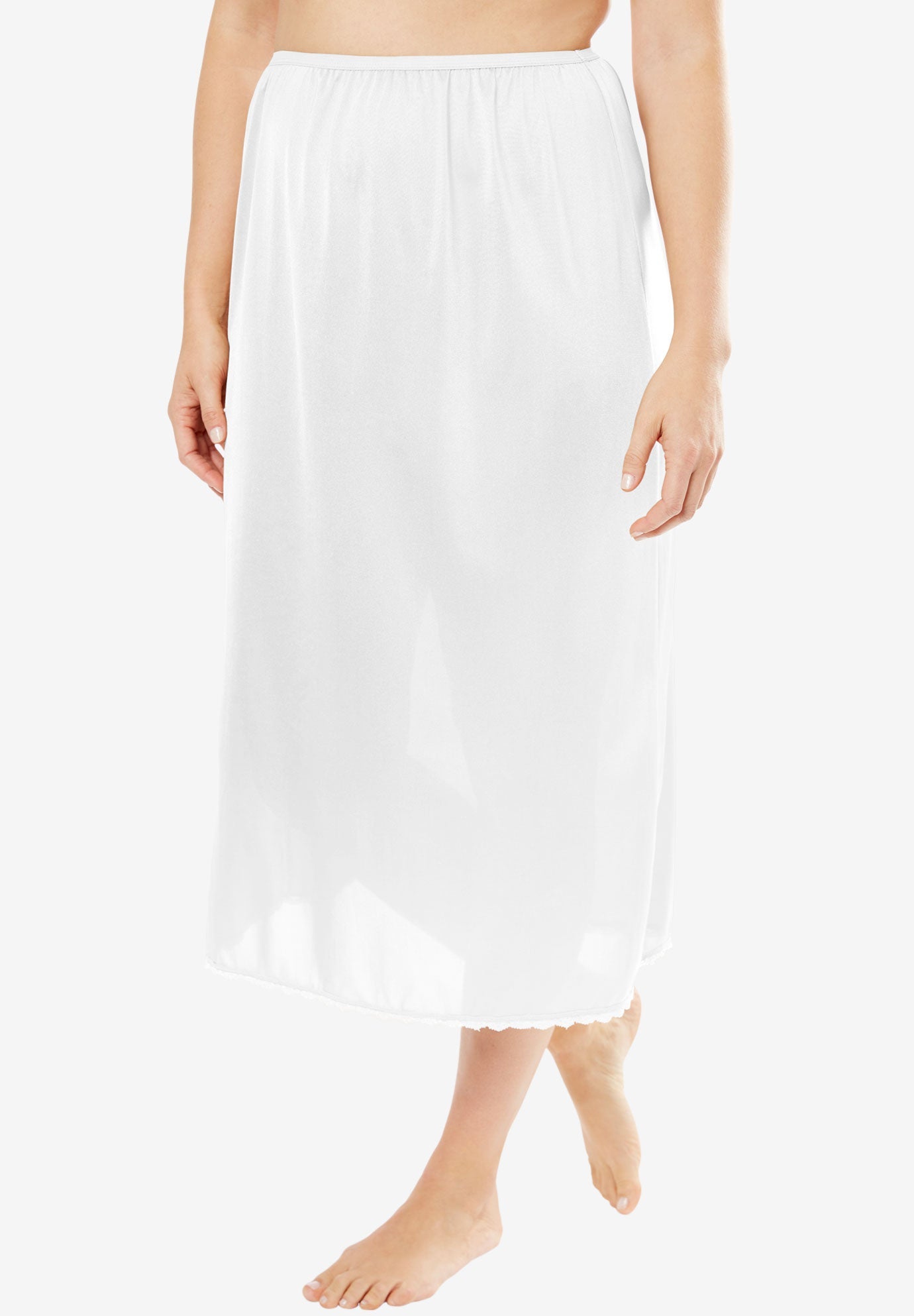 2Pack 31" Half Slip By Comfort Choice® Plus Size Slips & Camisoles