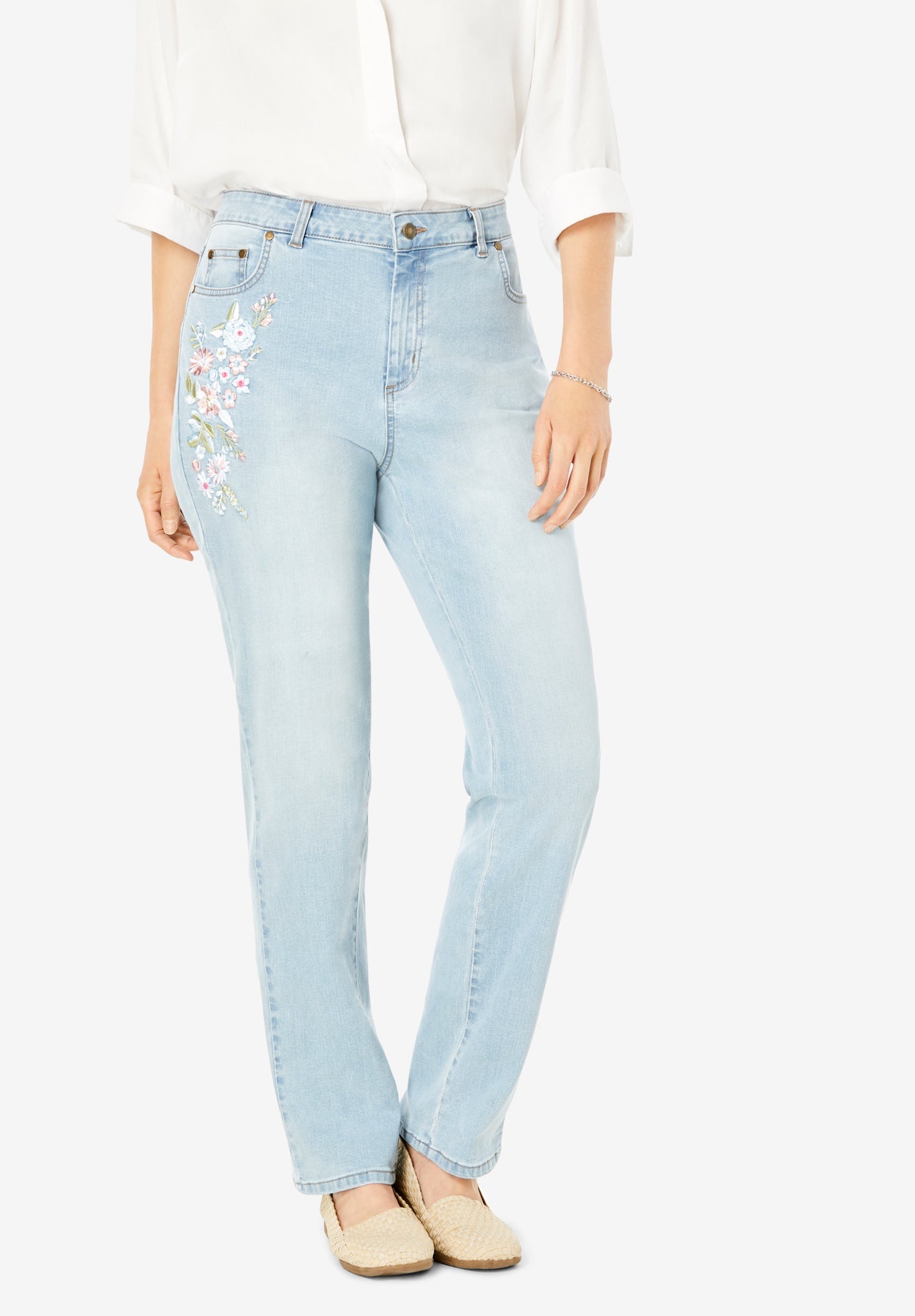 Woman within stretch jeans clearance