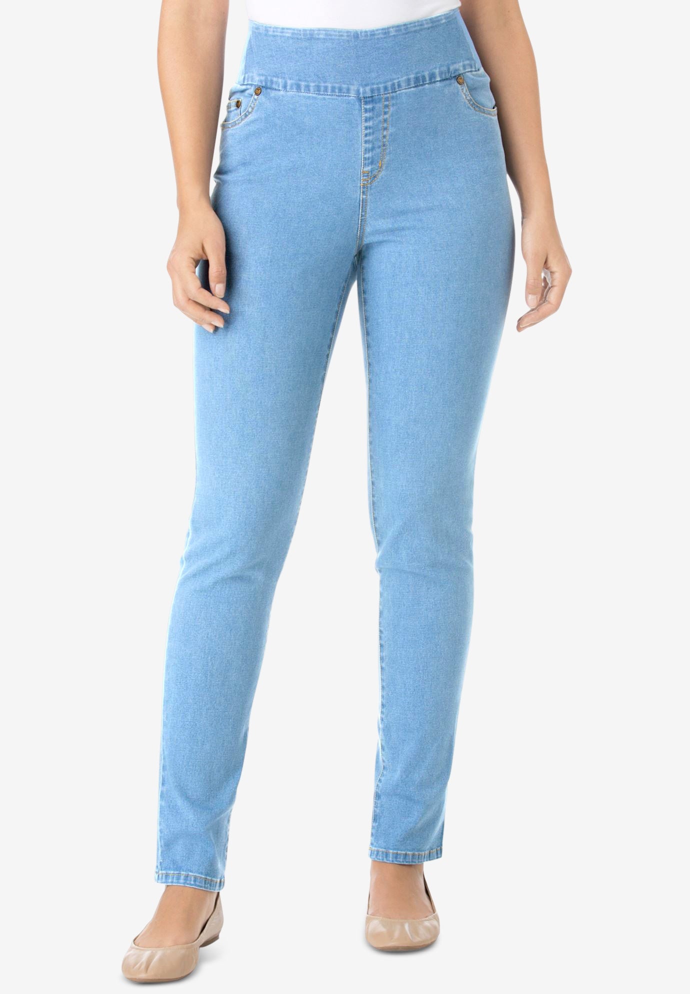 jeans with comfort waist
