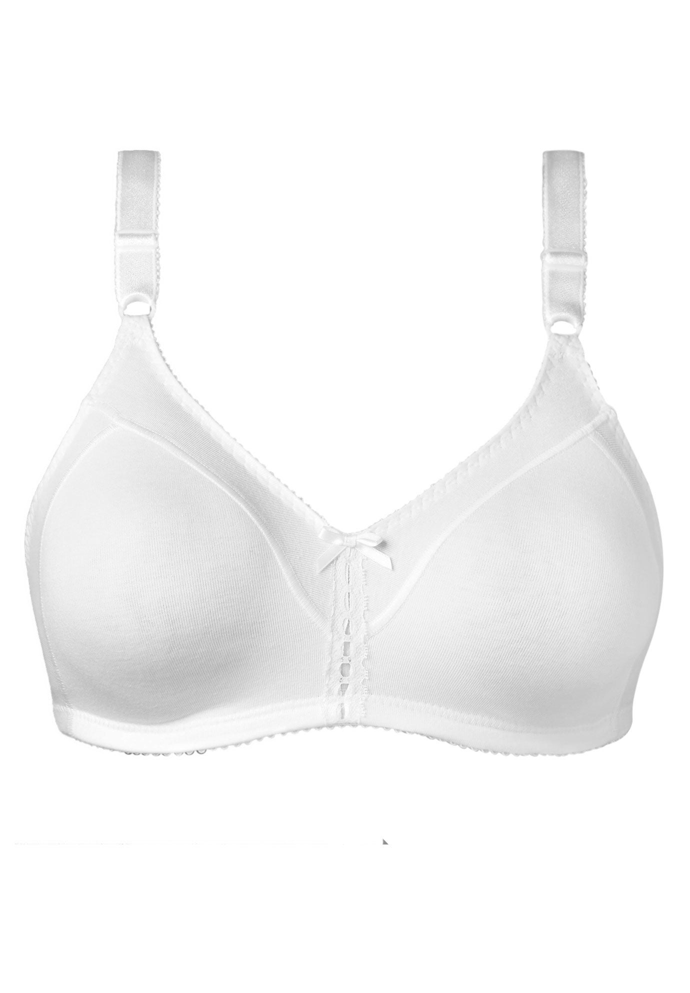 Bali® Double Support® Cotton Wireless Bra 3036 Plus Size Wireless