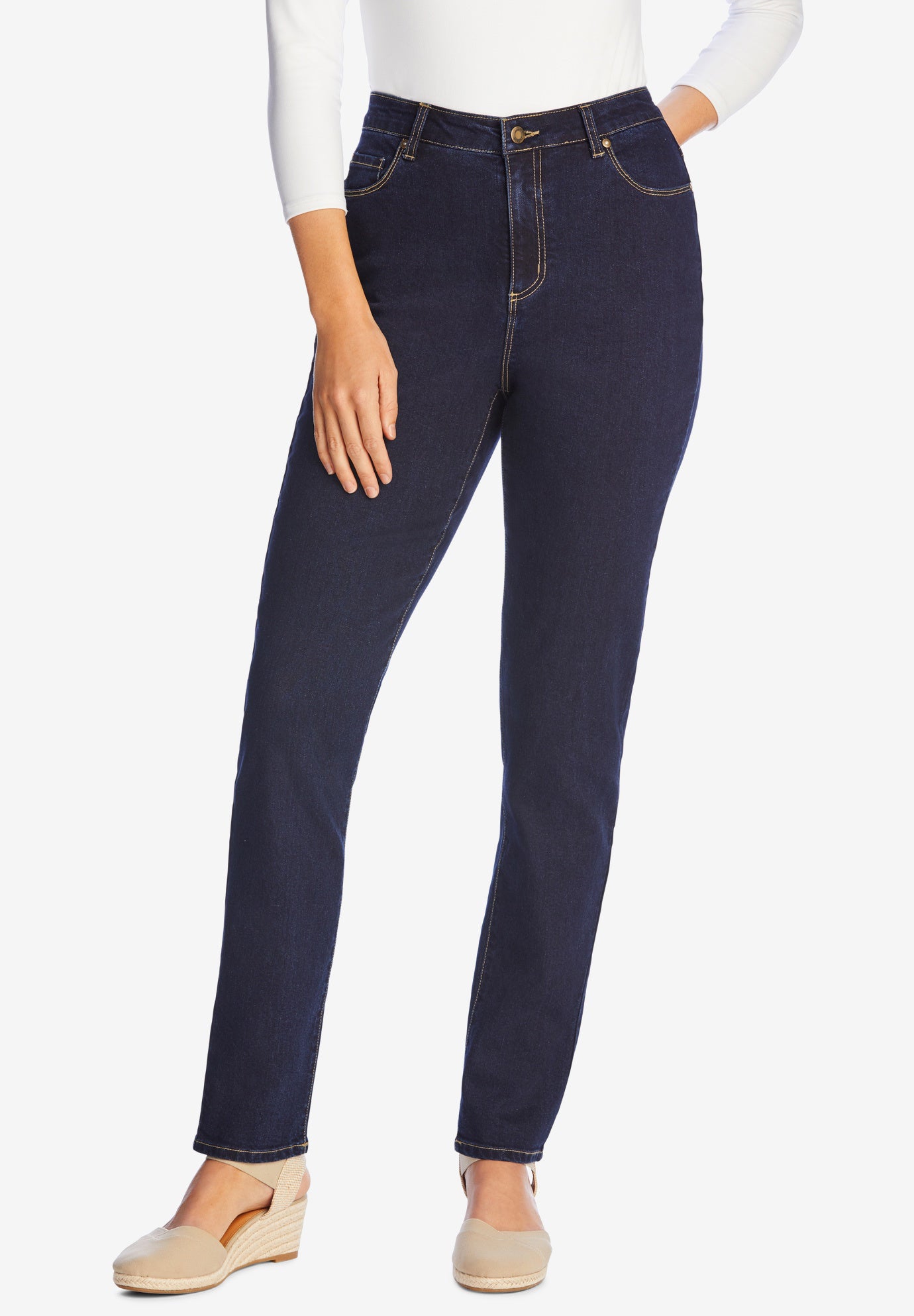 straight leg jean