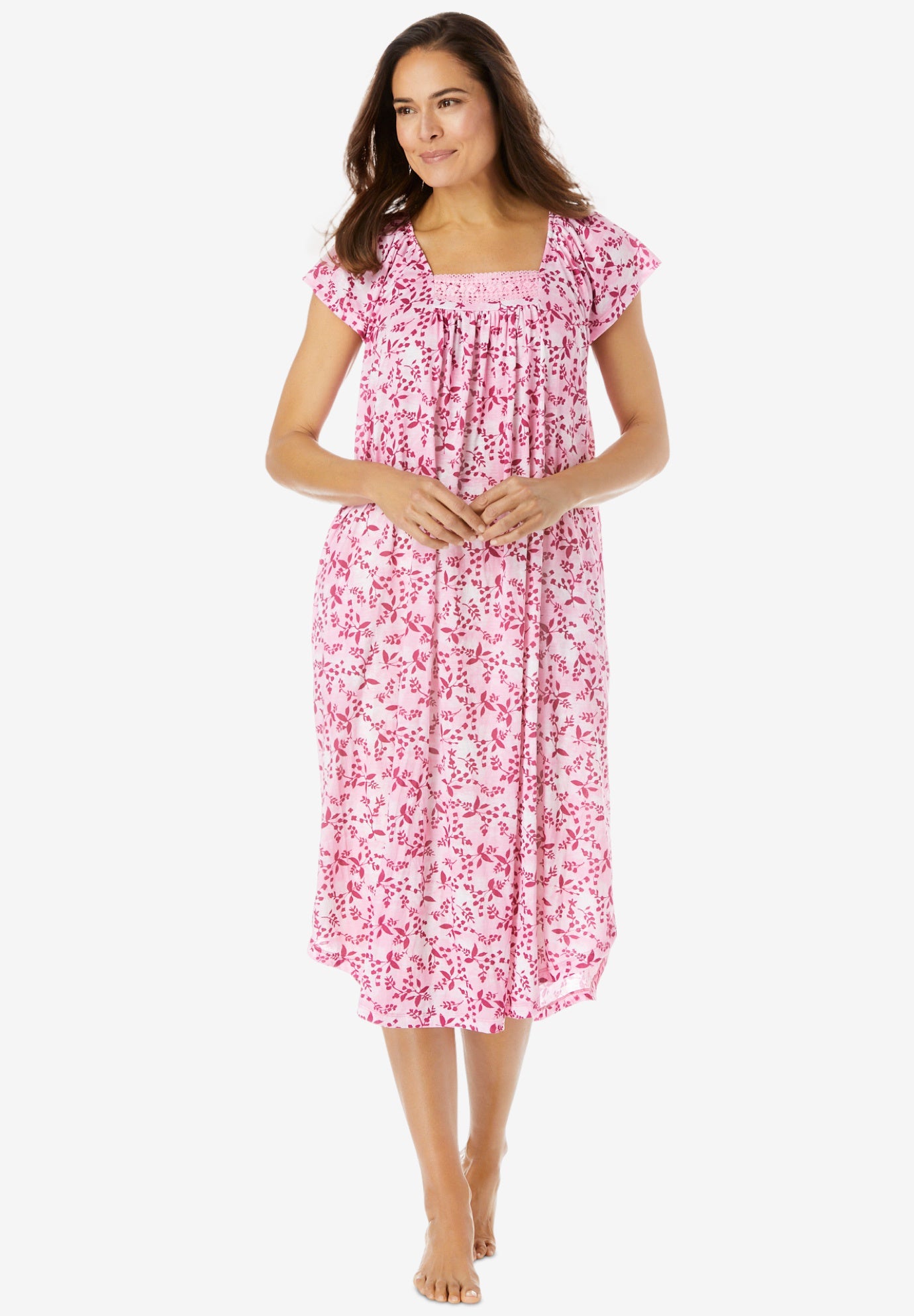 Whisperweight Gauze Nightgown Woman Within